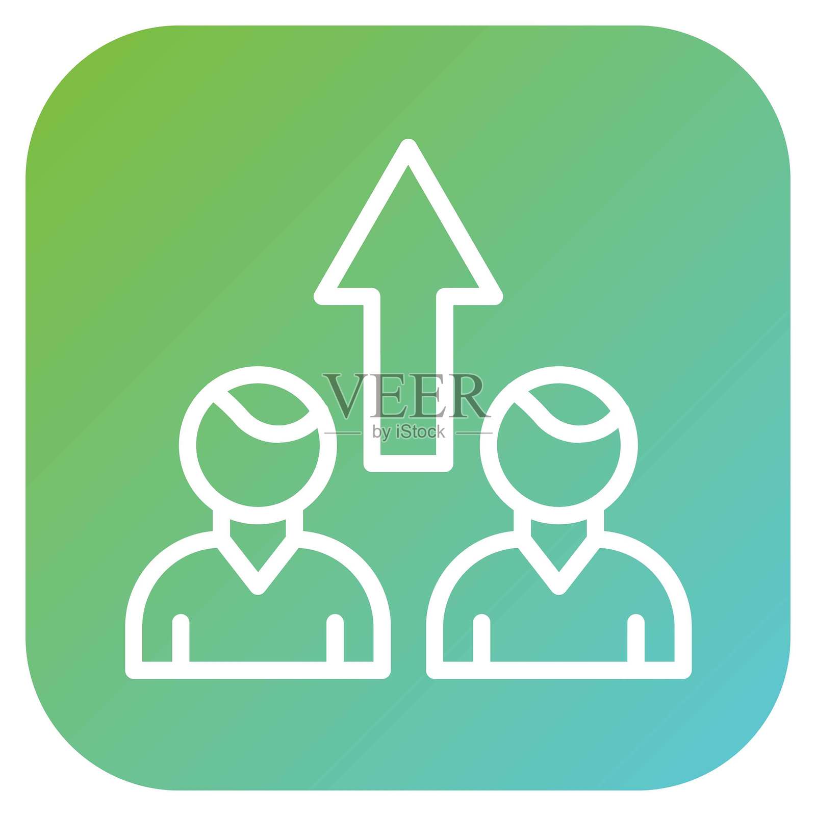 矢量设计 员工敬业度图标风格插画图片素材