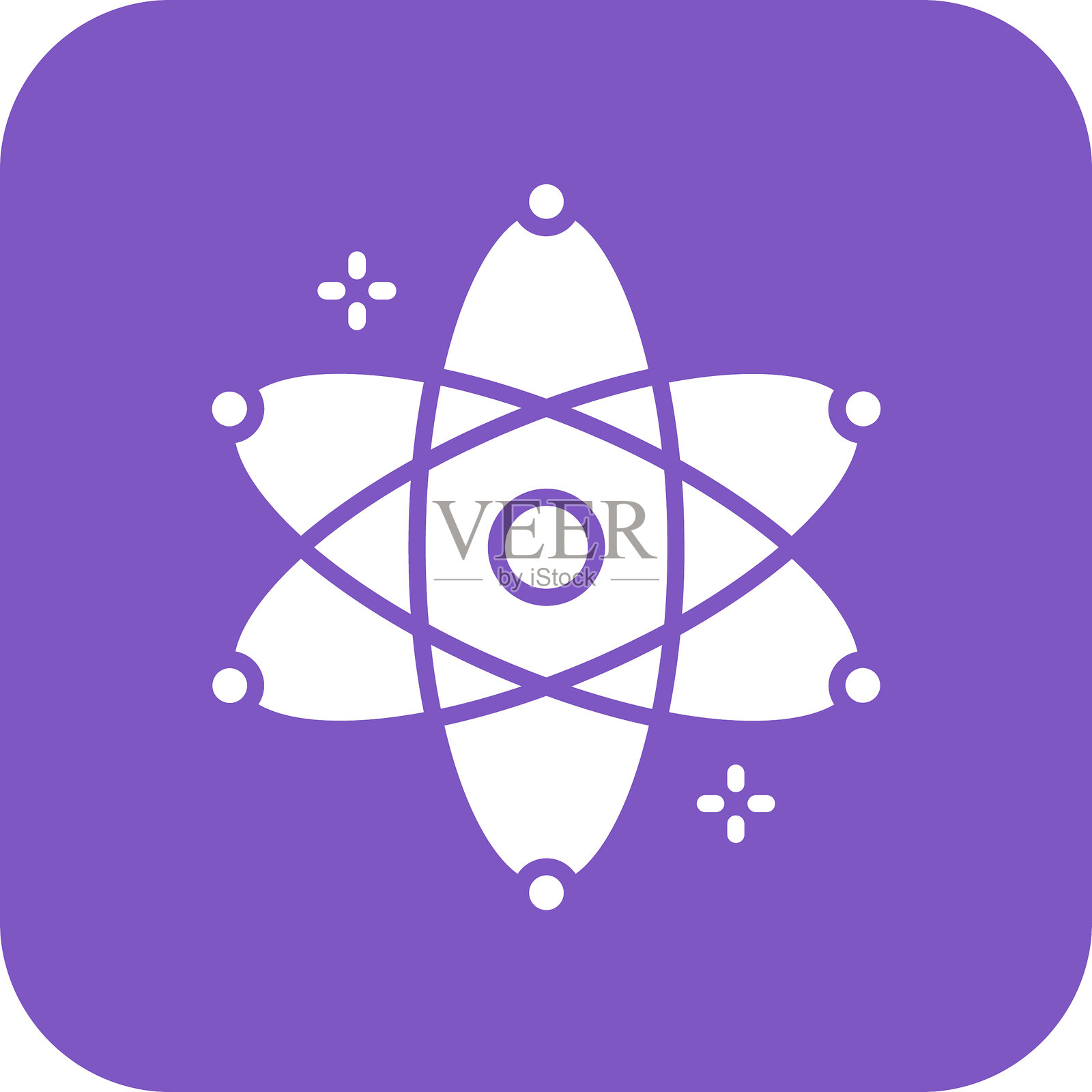 原子矢量图标插画图片素材