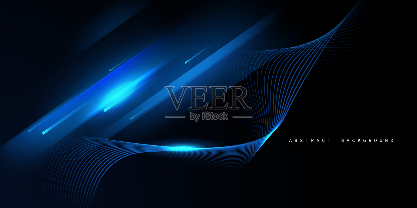 现代几何矢量插画设计，抽象背景。插画图片素材