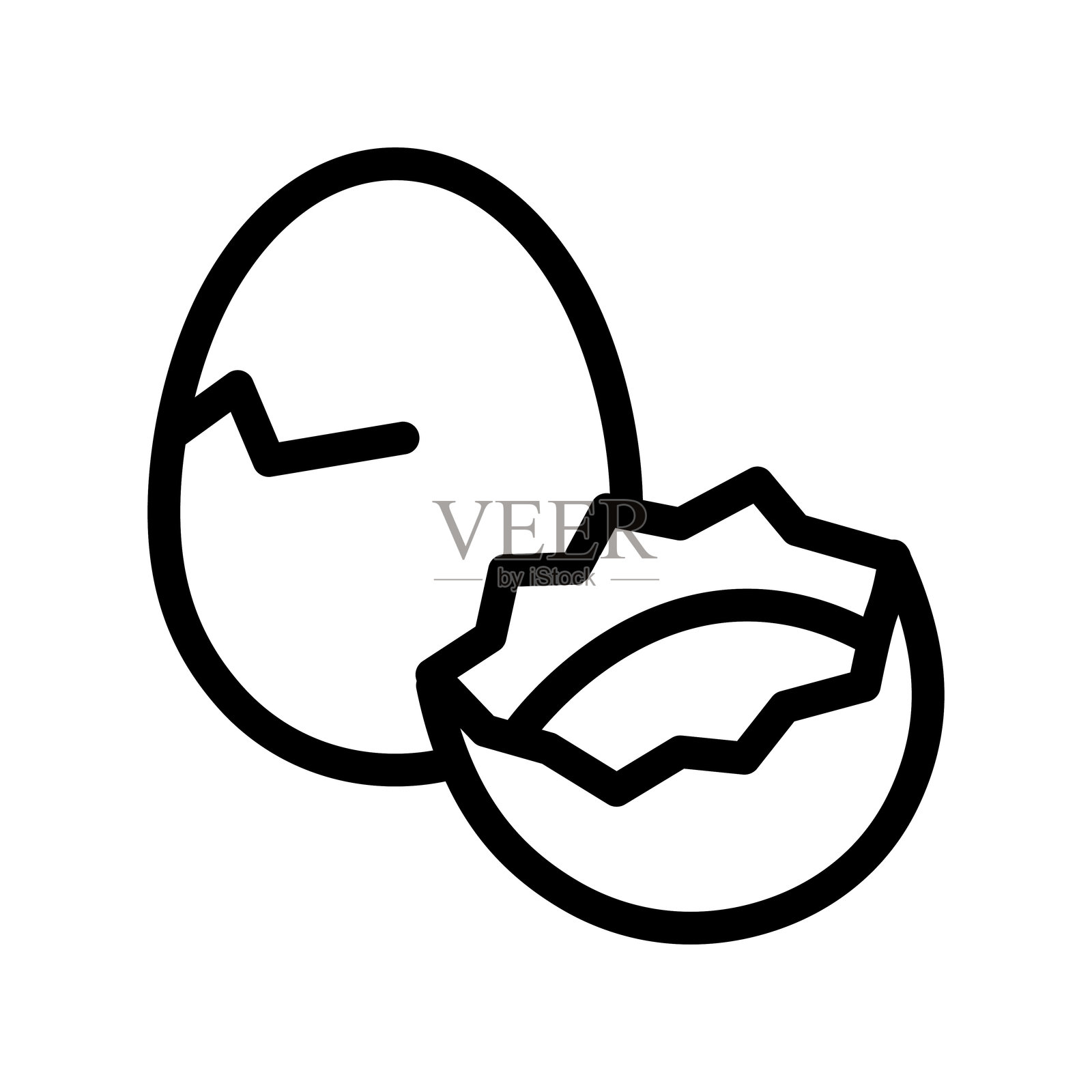 鸡蛋图标设计模板插画图片素材