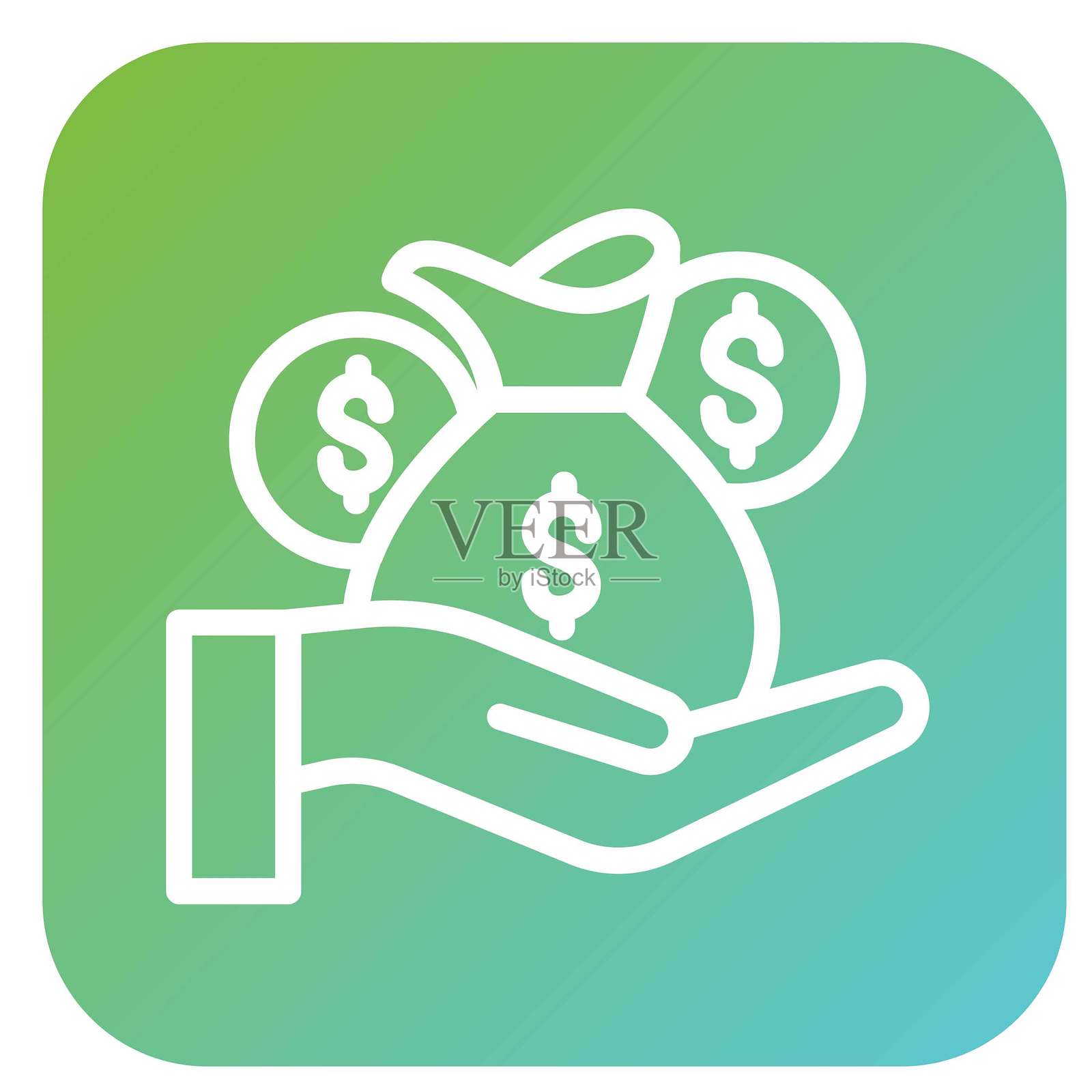 矢量图收入矢量图图标风格插画图片素材