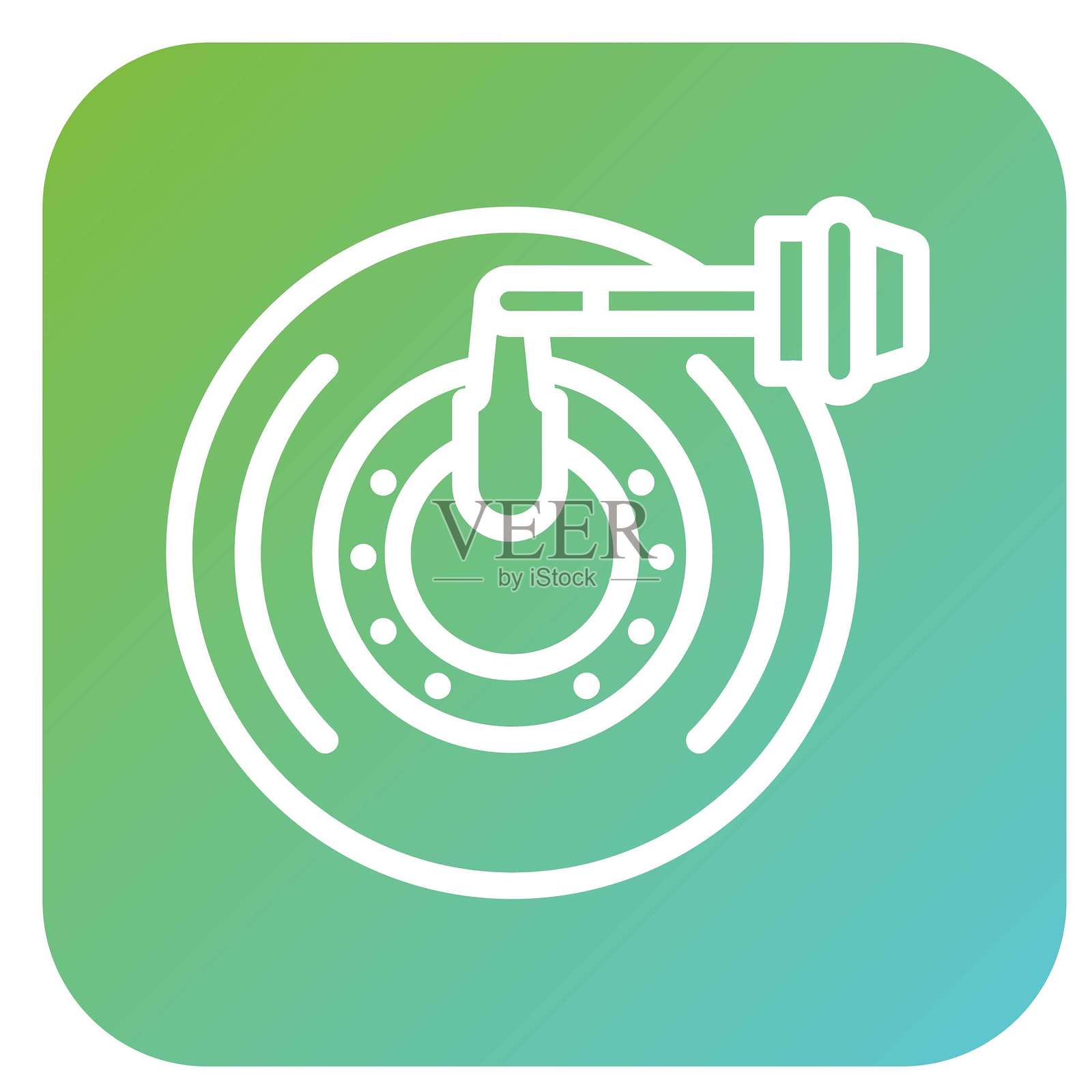 矢量刹车设计矢量图标风格插画图片素材