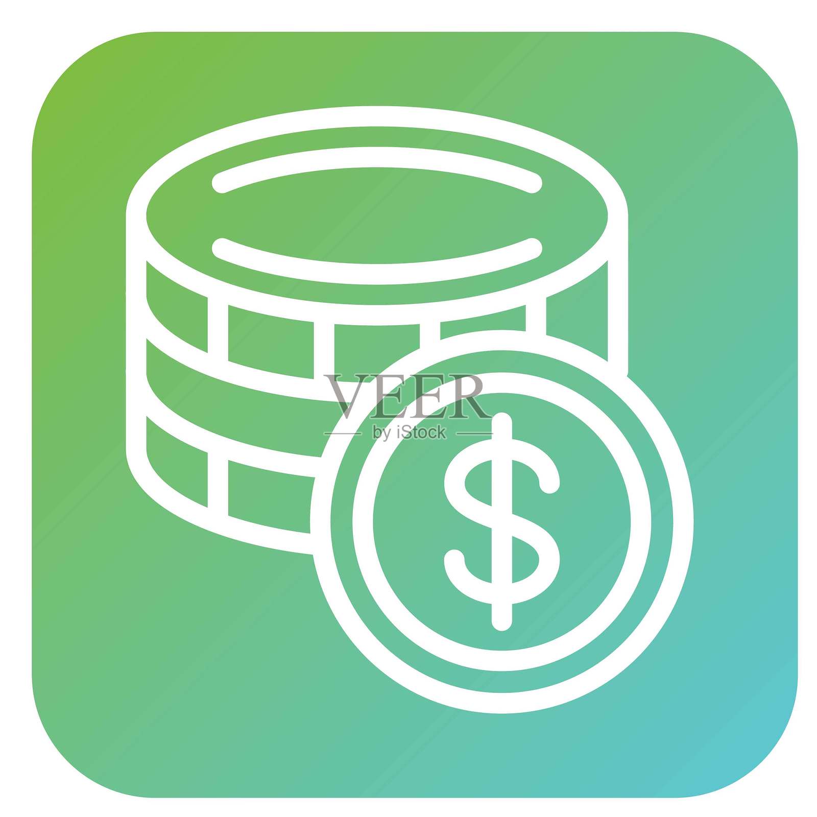 矢量设计金币矢量设计图标风格插画图片素材