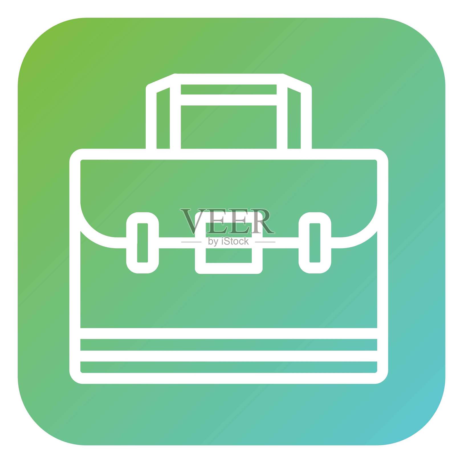 矢量公文包矢量设计图标风格插画图片素材