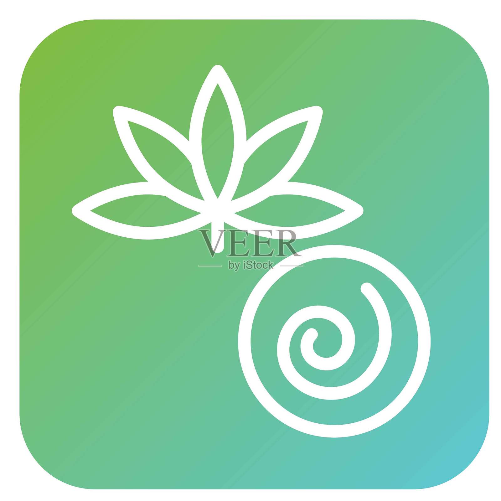 矢量设计 迷幻螺旋 矢量设计 图标风格插画图片素材