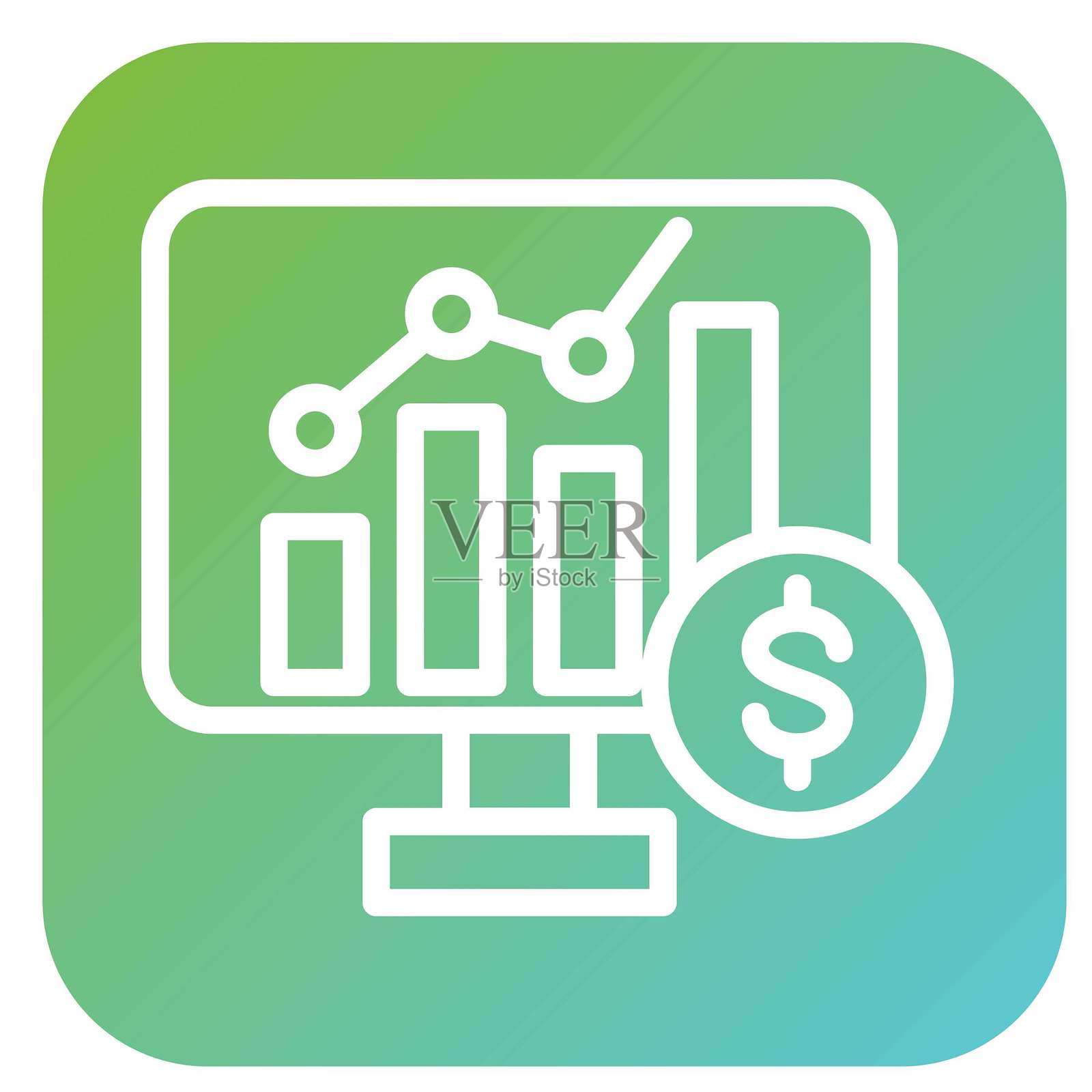 矢量交易平台矢量设计图标风格插画图片素材