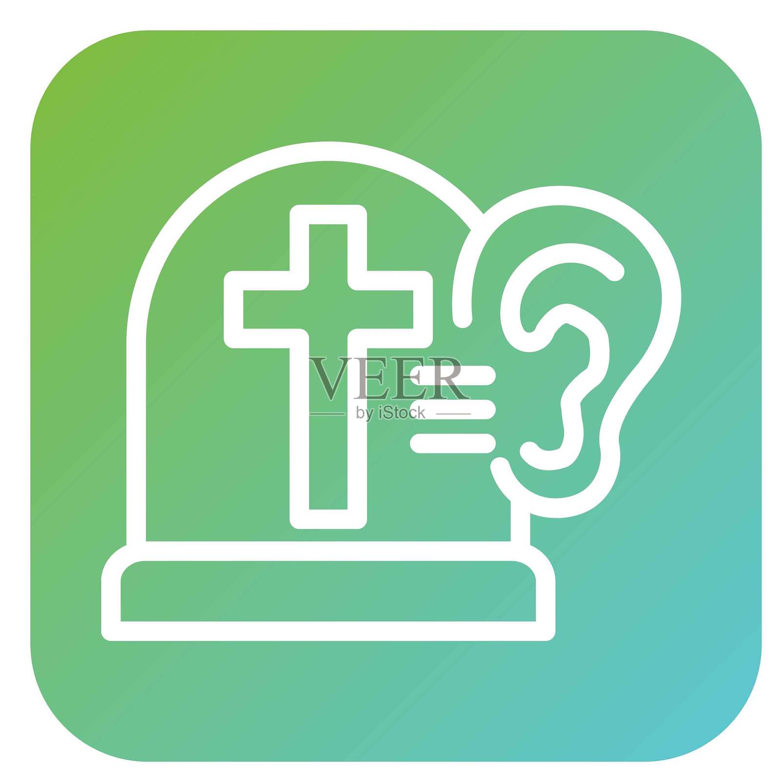 矢量设计死亡低语矢量设计图标风格插画图片素材