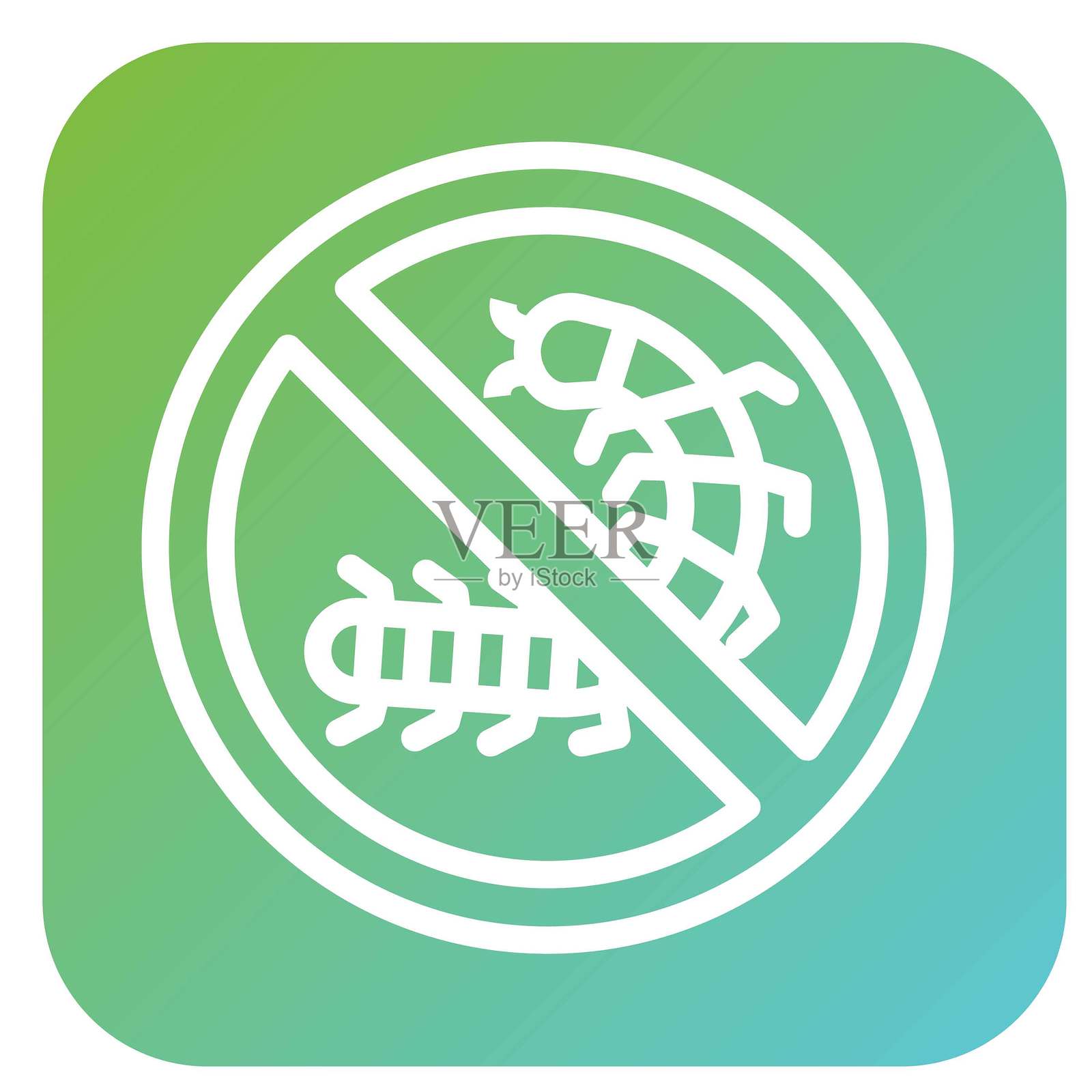 矢量蜈蚣诱饵设计图标风格插画图片素材