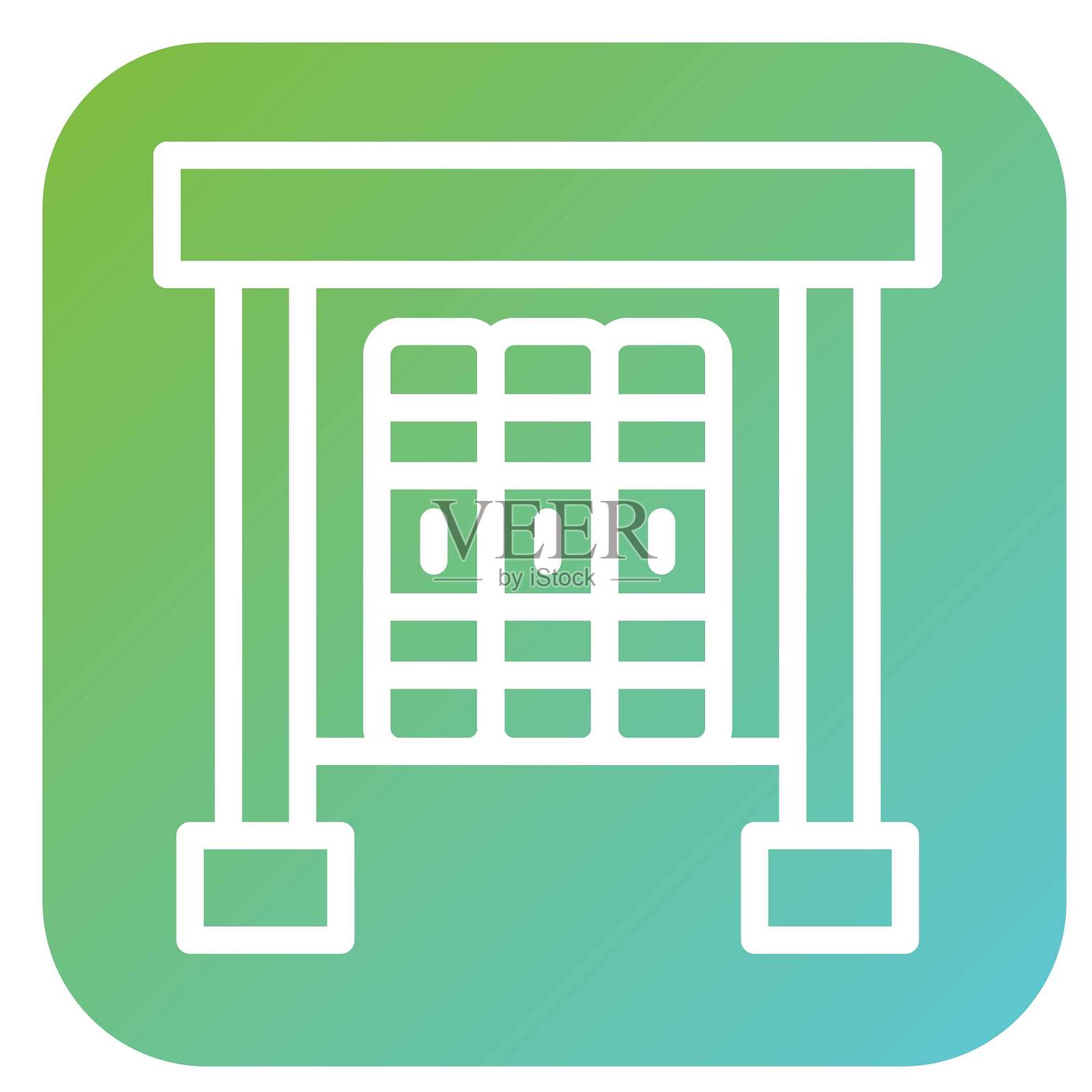 矢量设计书架矢量设计图标风格插画图片素材