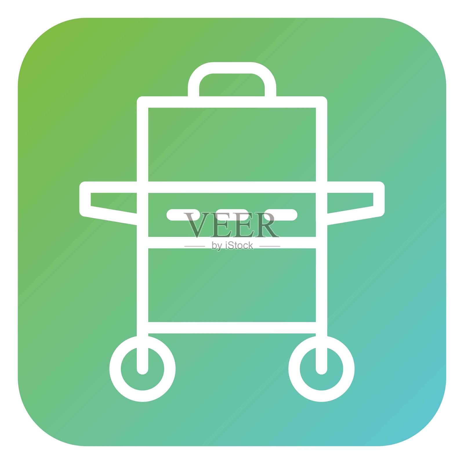 矢量设计 烧烤架维修 矢量设计 图标风格插画图片素材