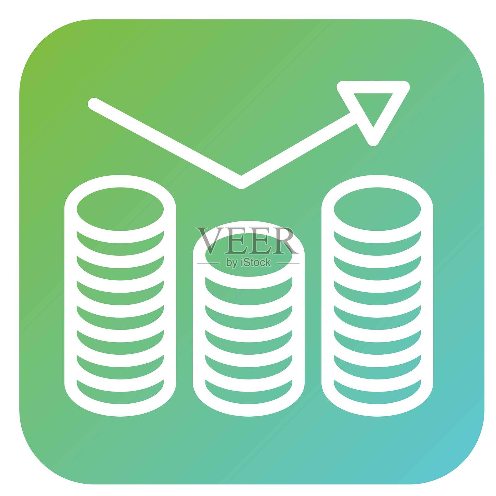 矢量图 概念股 矢量图 图标风格插画图片素材