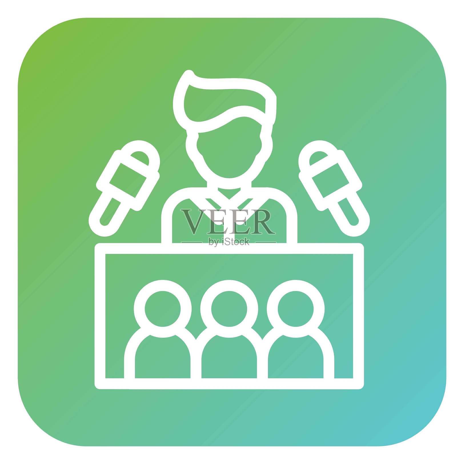 矢量政治素描设计图标风格插画图片素材