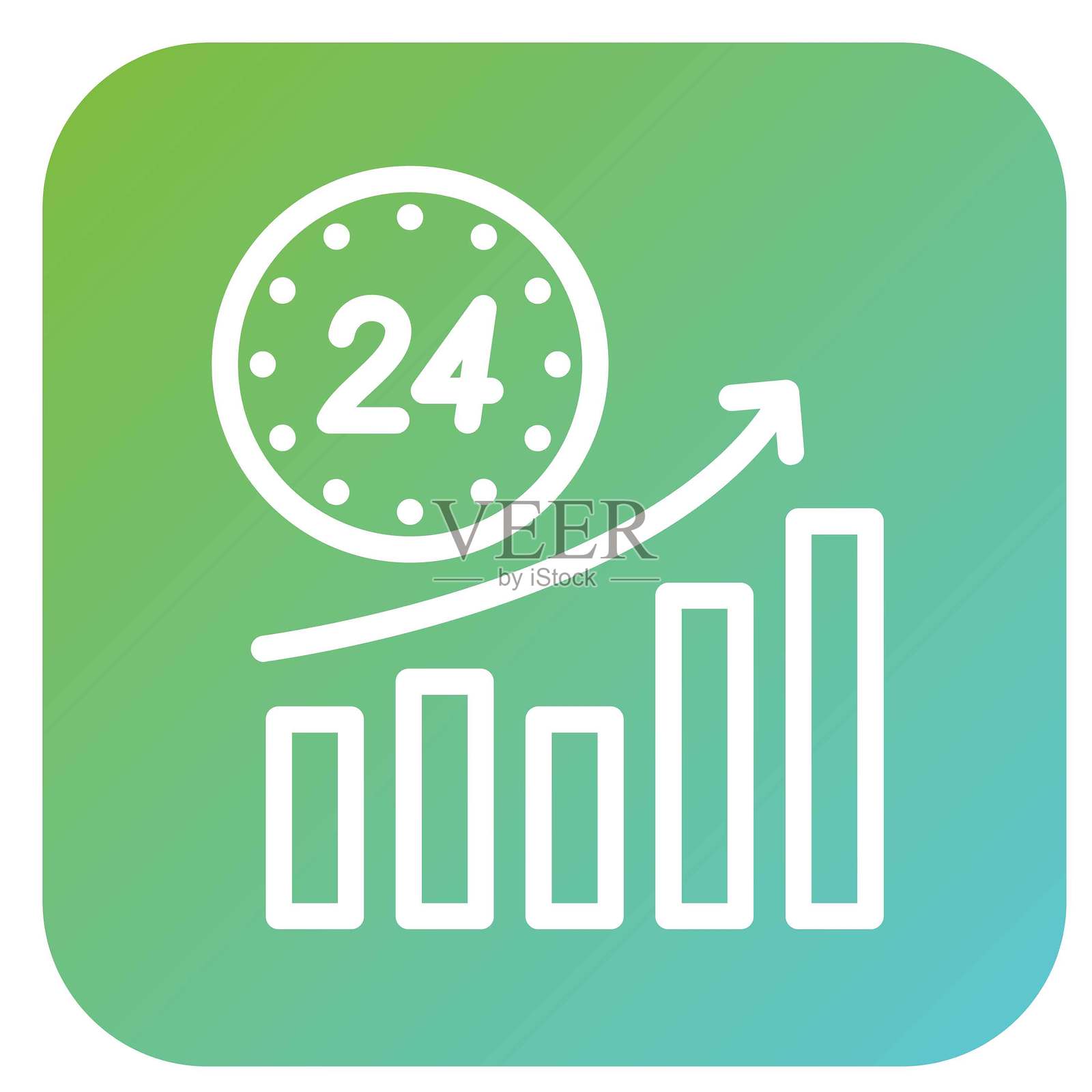 矢量图 交易时间 矢量图 图标风格插画图片素材