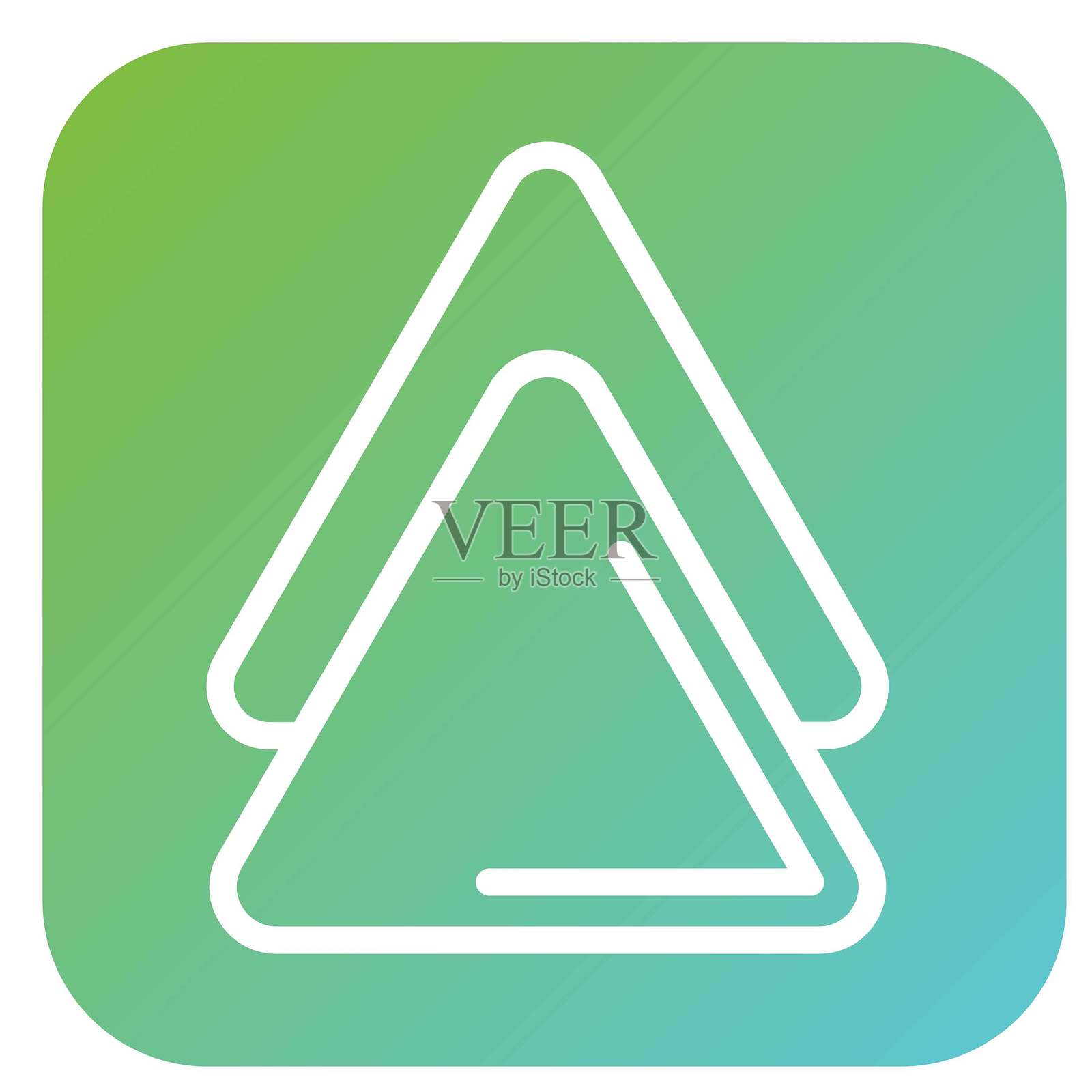 矢量设计双顶矢量设计图标风格插画图片素材