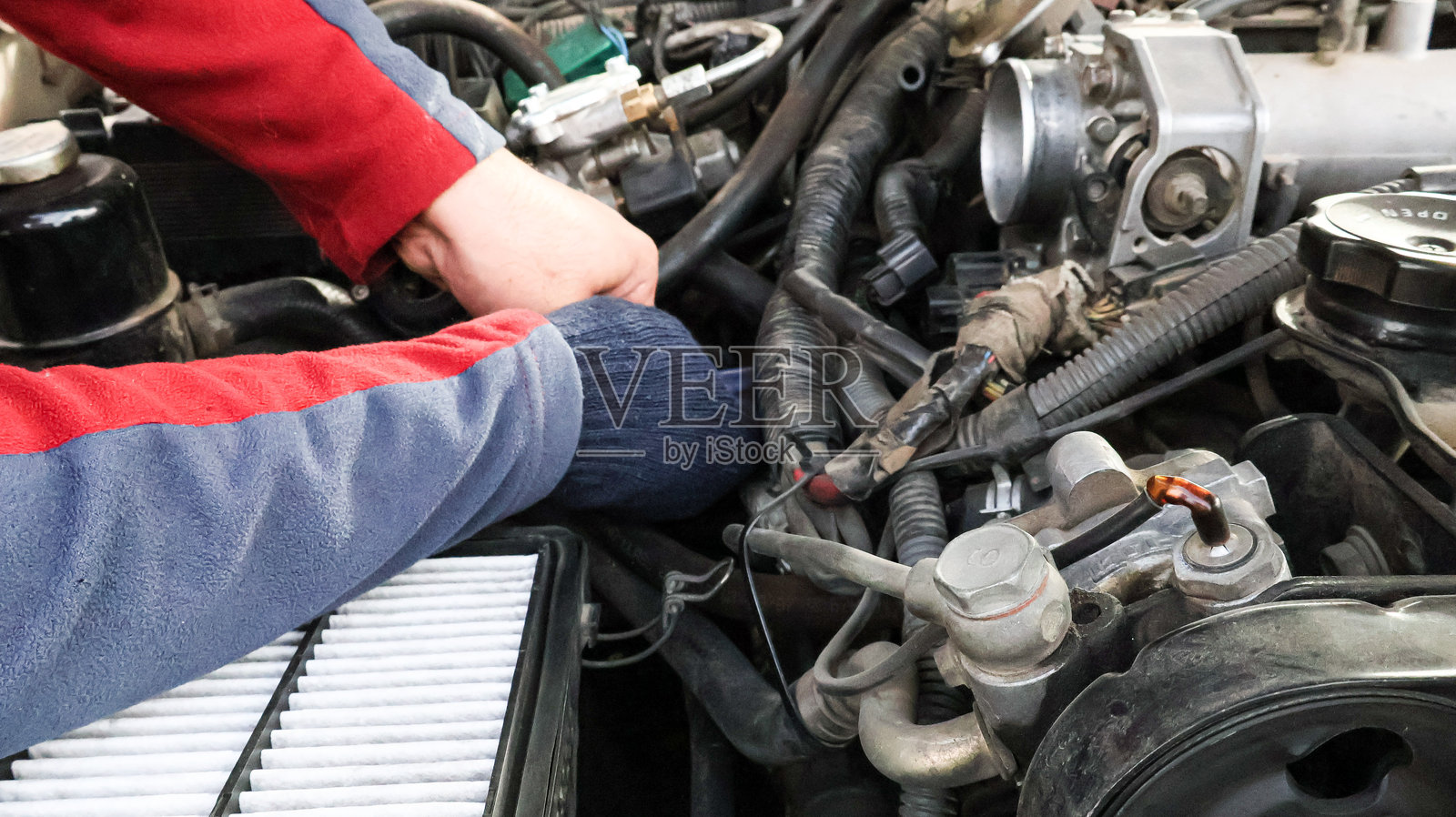 汽车维修照片摄影图片