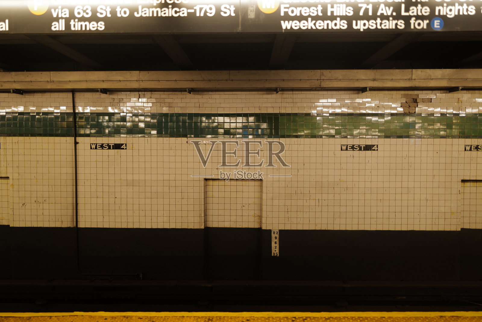 纽约大都会地铁的建筑外观和装饰设计照片摄影图片