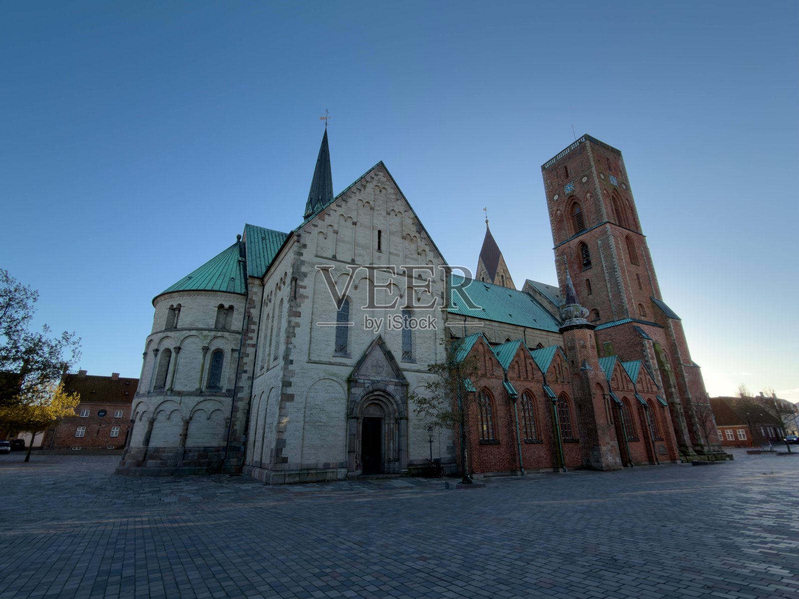 丹麦里贝教区照片摄影图片