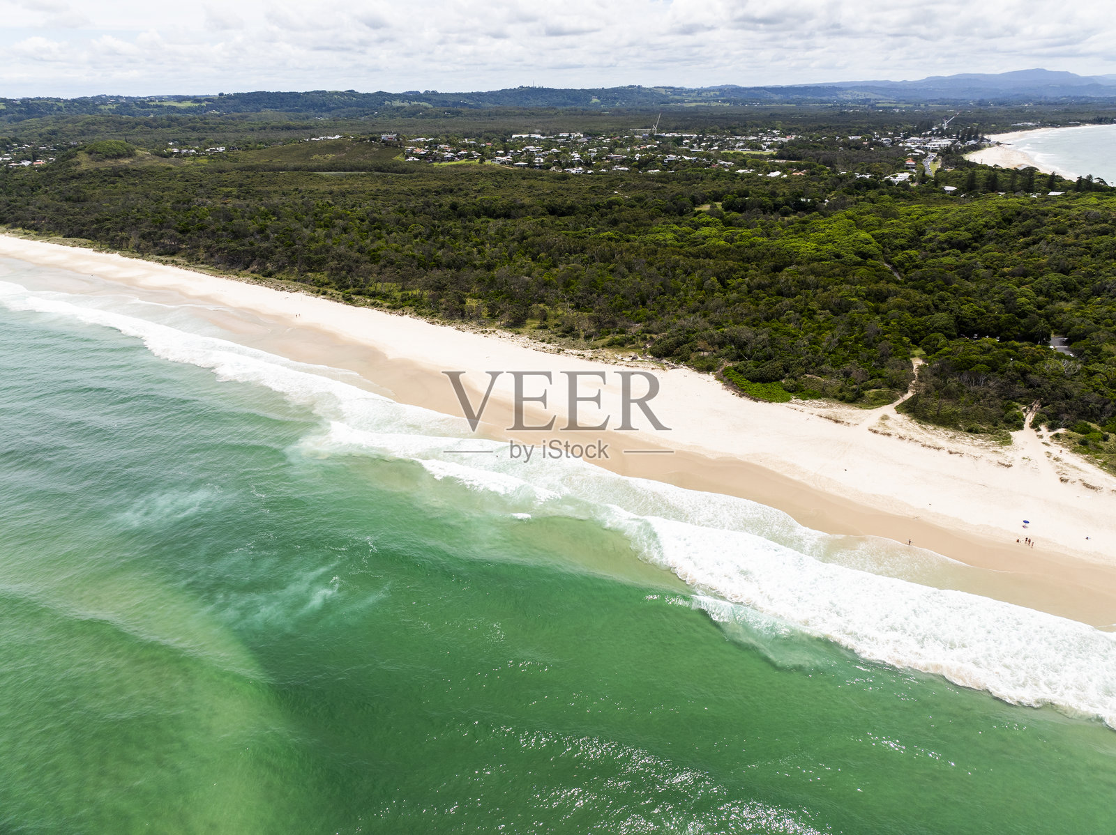 拜伦湾塔洛海滩照片摄影图片