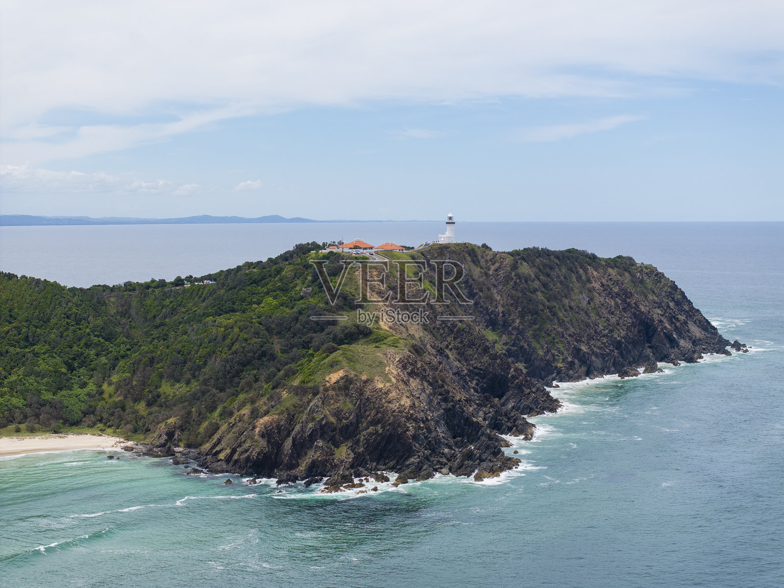 拜伦角灯塔照片摄影图片