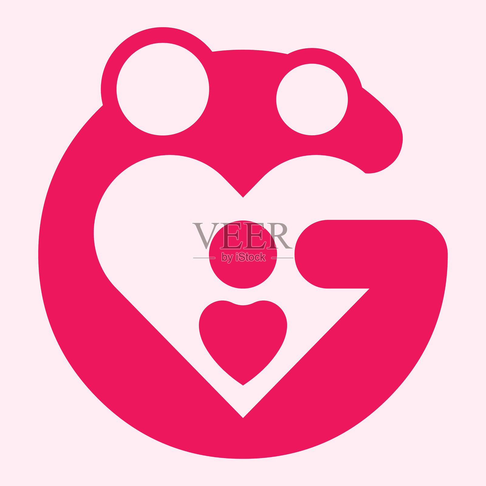 字母G 父母 母亲 父亲 孩子 快乐 亲情 家庭 融洽 矢量插画 设计插画图片素材