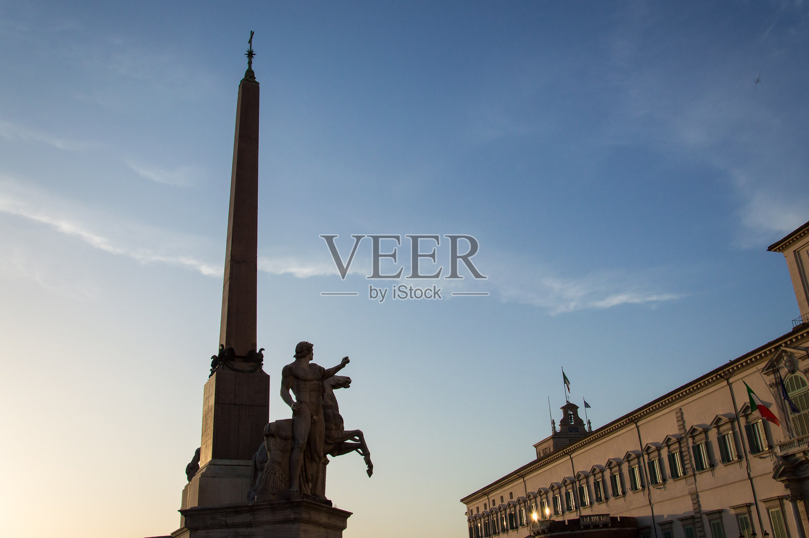 奎里纳莱广场照片摄影图片