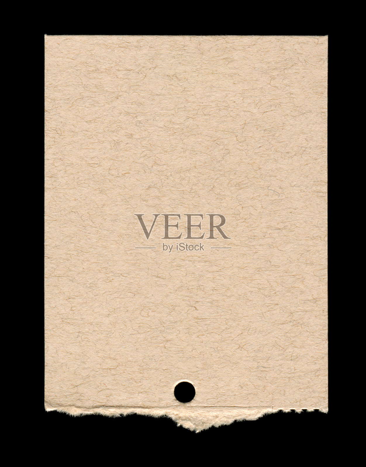 撕裂或裁剪的纸张纹理背景，孤立照片摄影图片