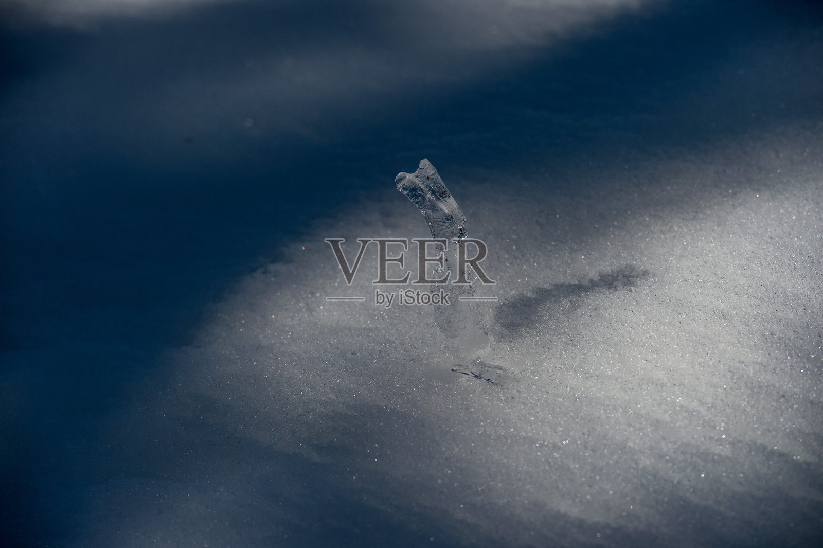 特伦蒂诺的雪景照片摄影图片