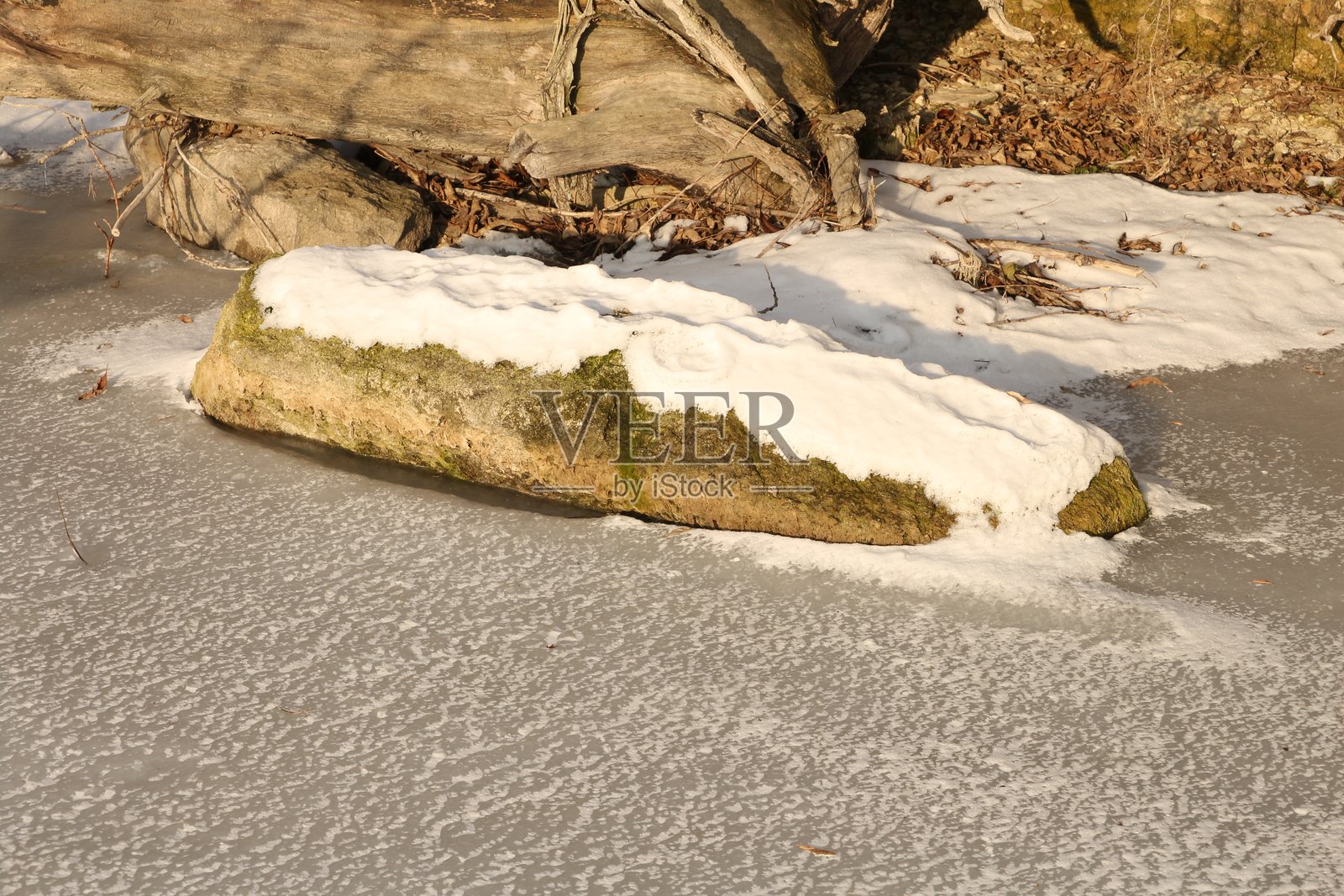 地上的石头照片摄影图片