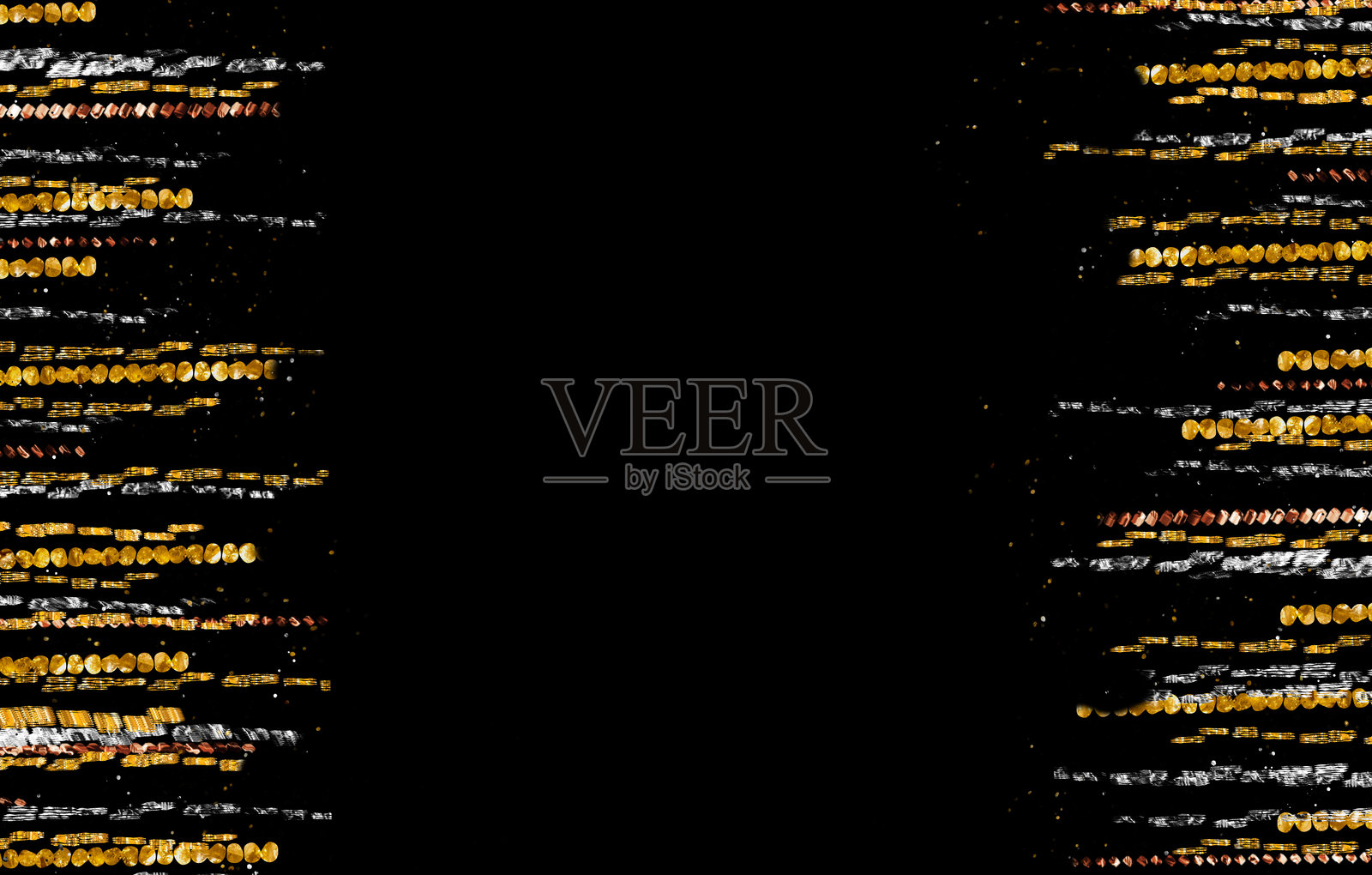 闪亮的金属线条水平框架，留有复制空间照片摄影图片