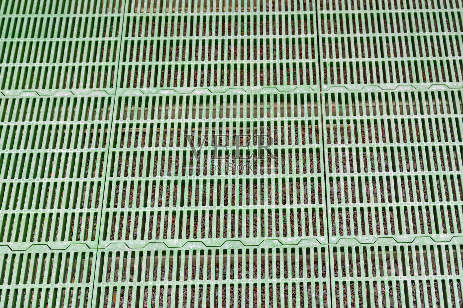 绿色塑料农场地板照片摄影图片