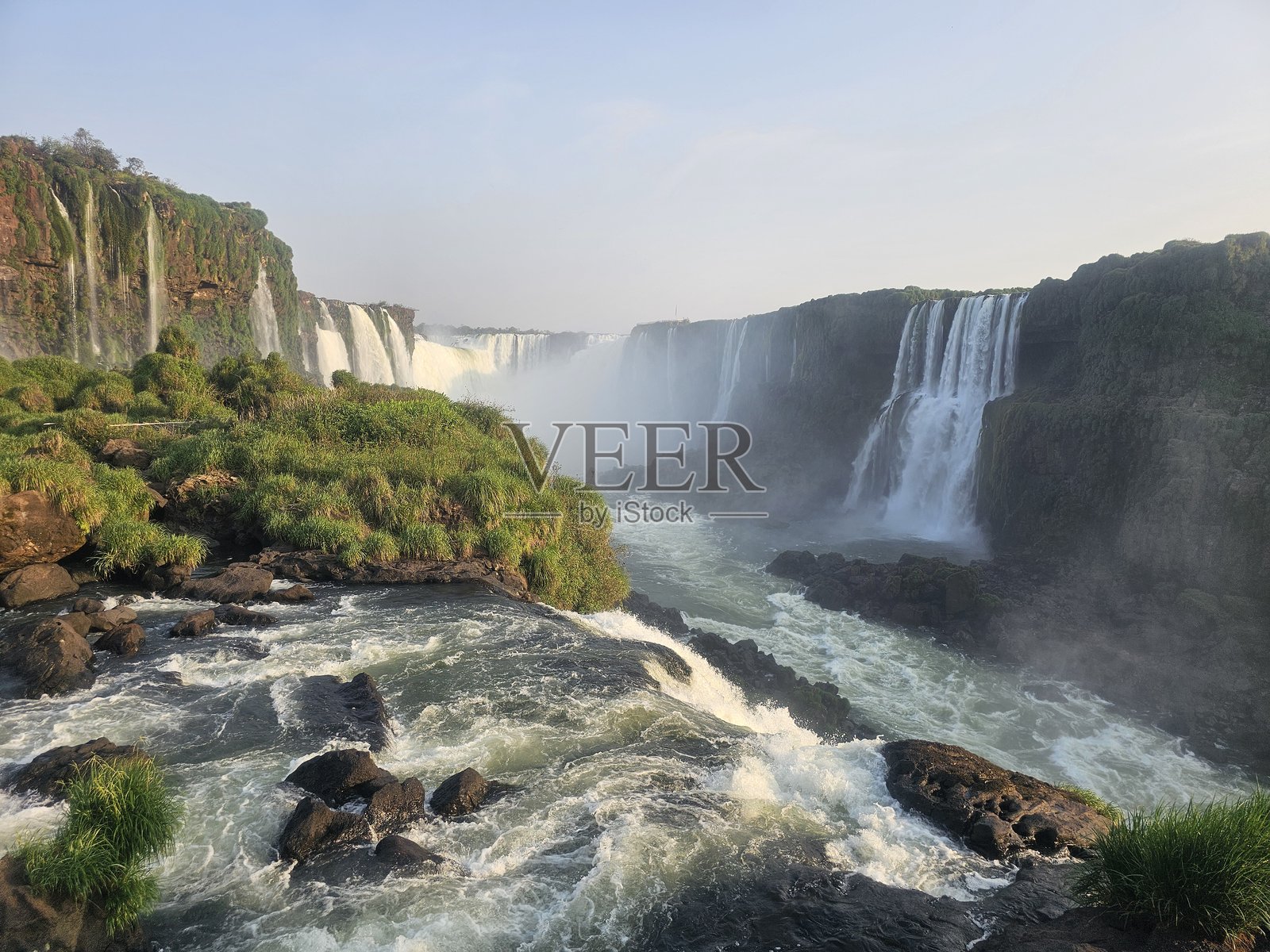 伊瓜苏瀑布照片摄影图片