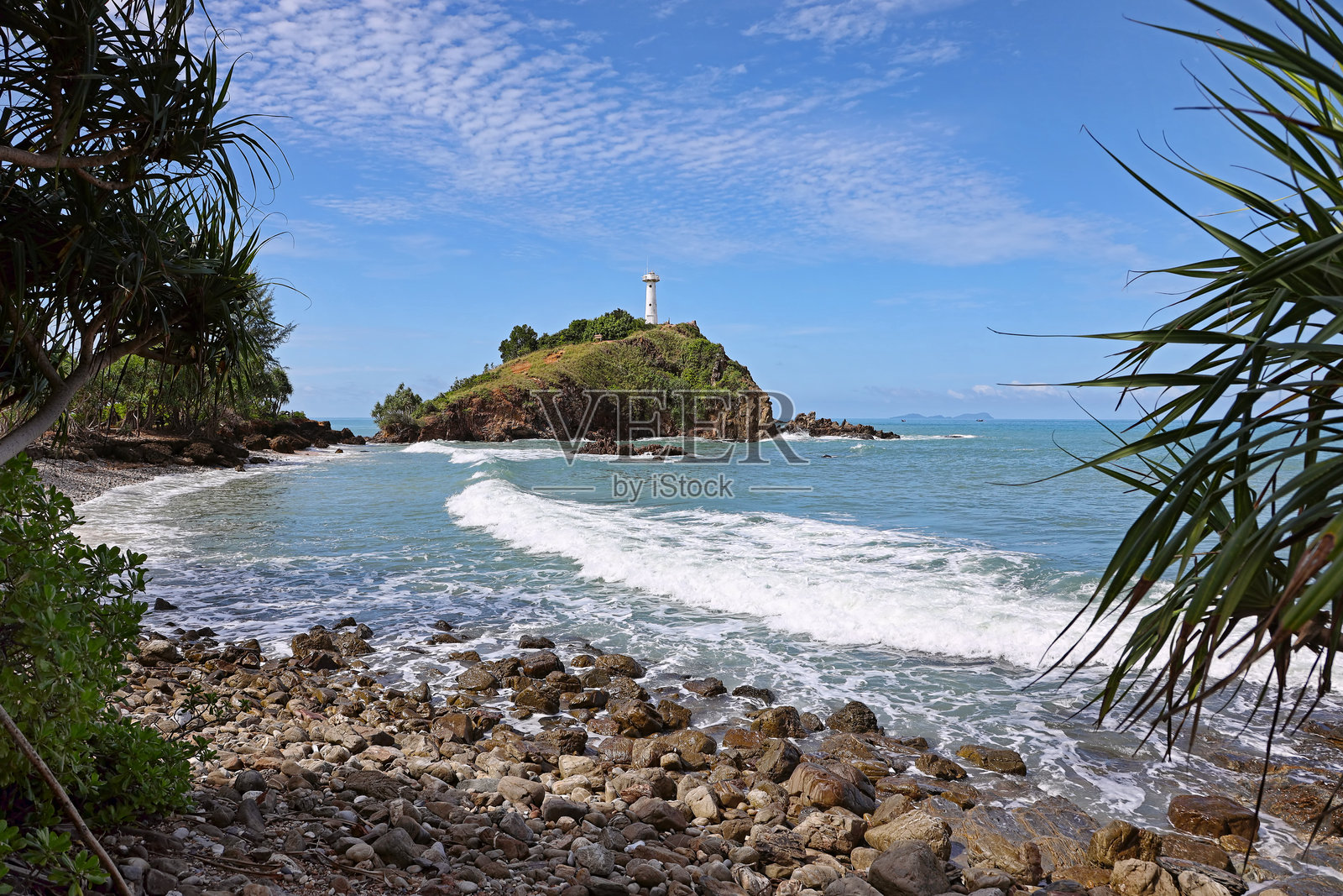 泰国兰塔岛灯塔照片摄影图片