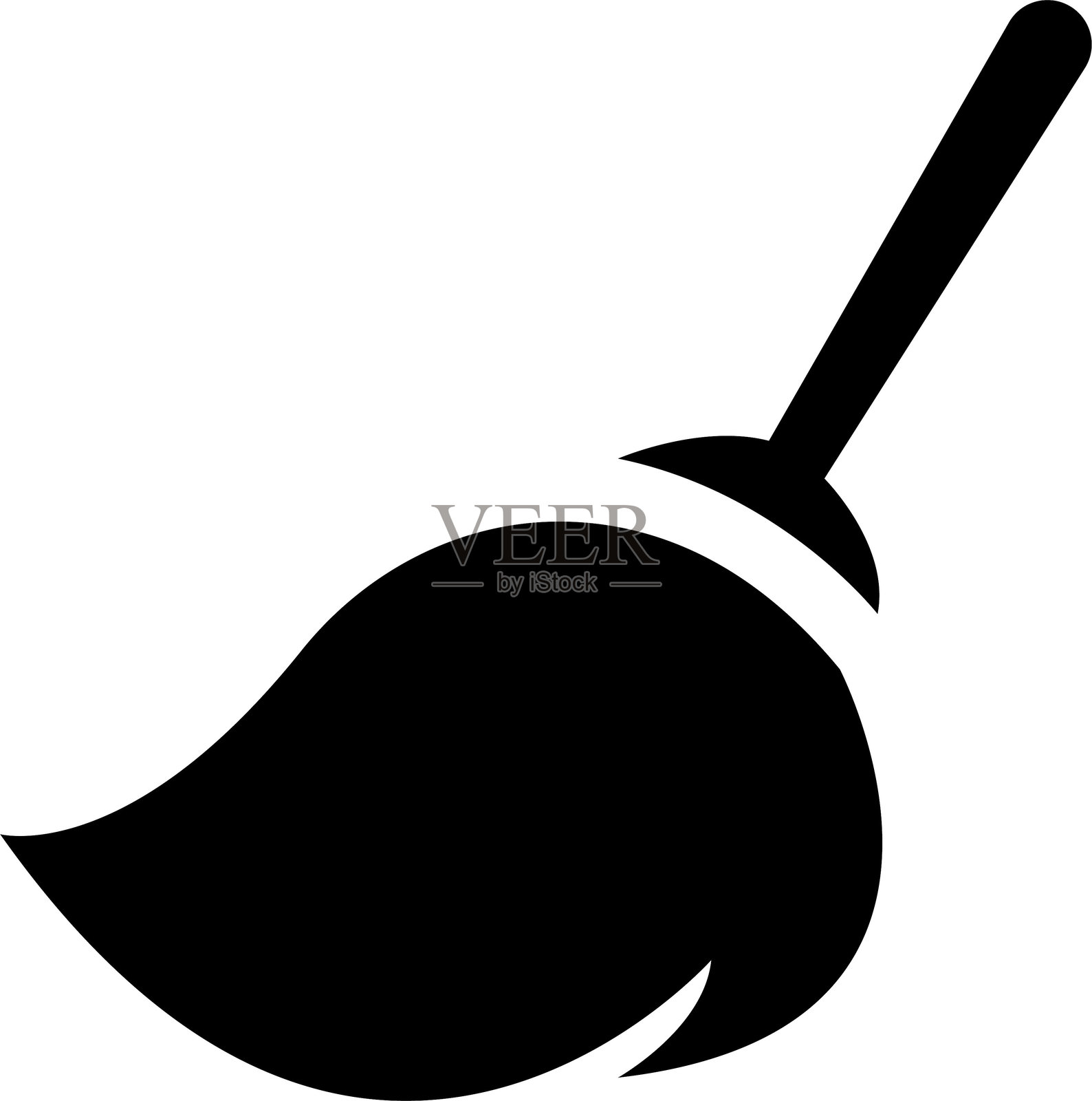 清洁服务图标。清洁概念，清洁设备和工具的平面设计。拖把和水桶图标，采用填充、矢量描边样式设计，可用于网页、移动端、用户界面插画图片素材