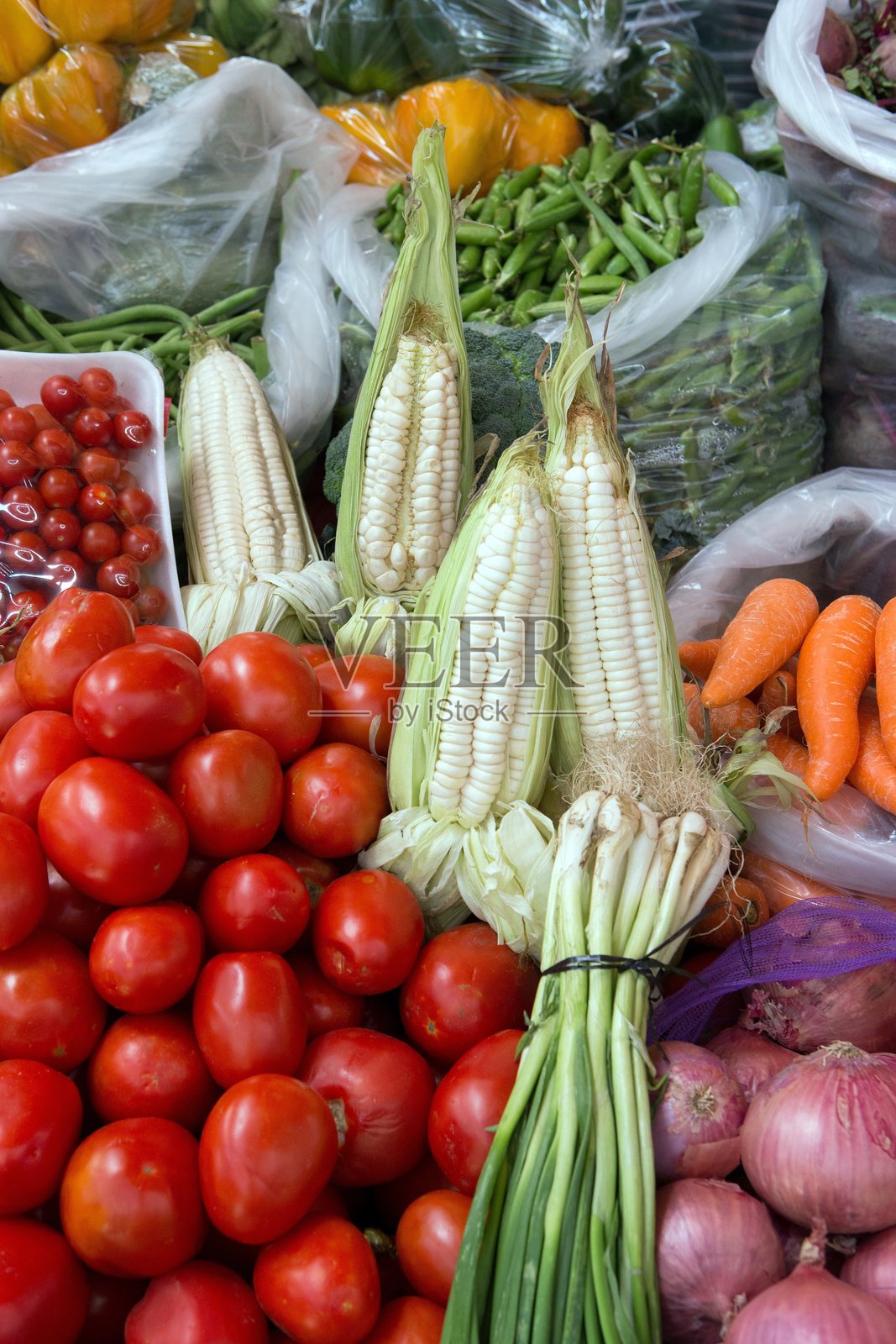 秘鲁阿雷基帕的中央市场。圣卡米洛市场照片摄影图片