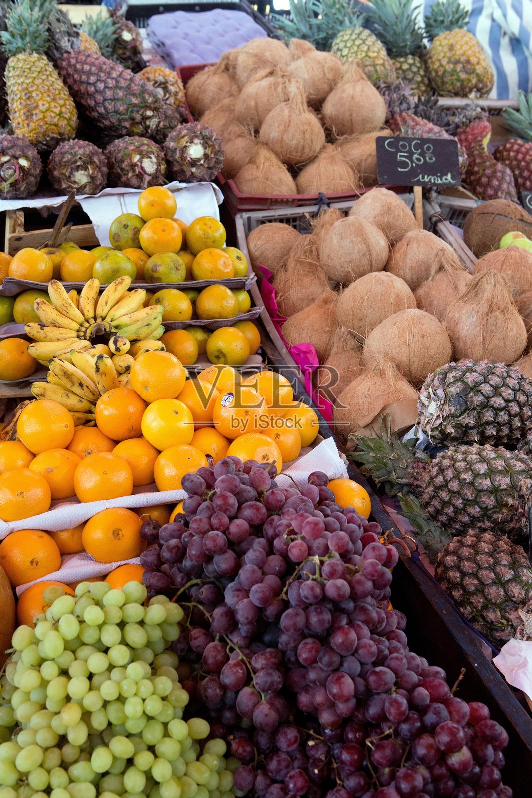 秘鲁阿雷基帕中央市场。圣卡米洛市场照片摄影图片