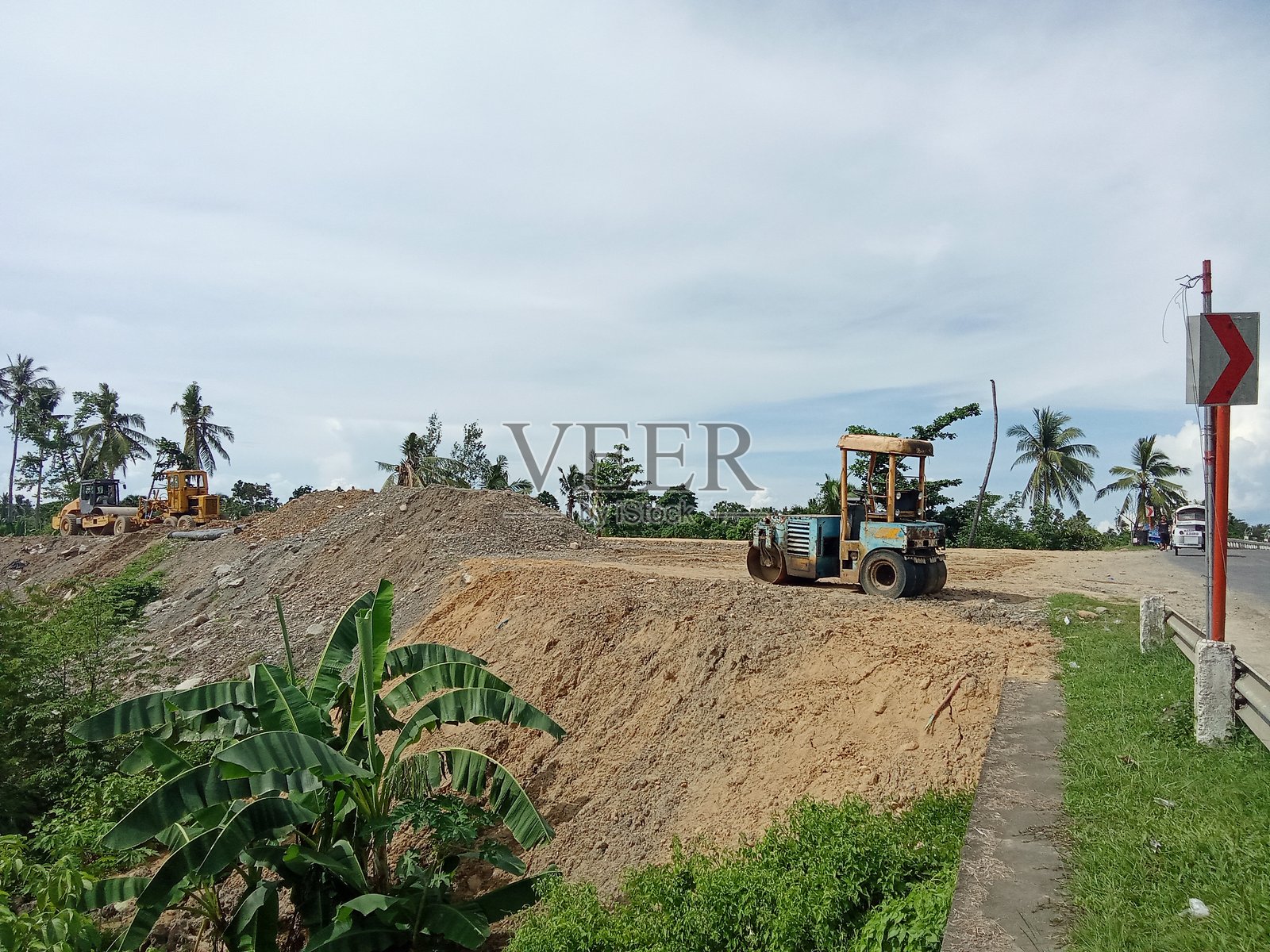 道路设备照片摄影图片