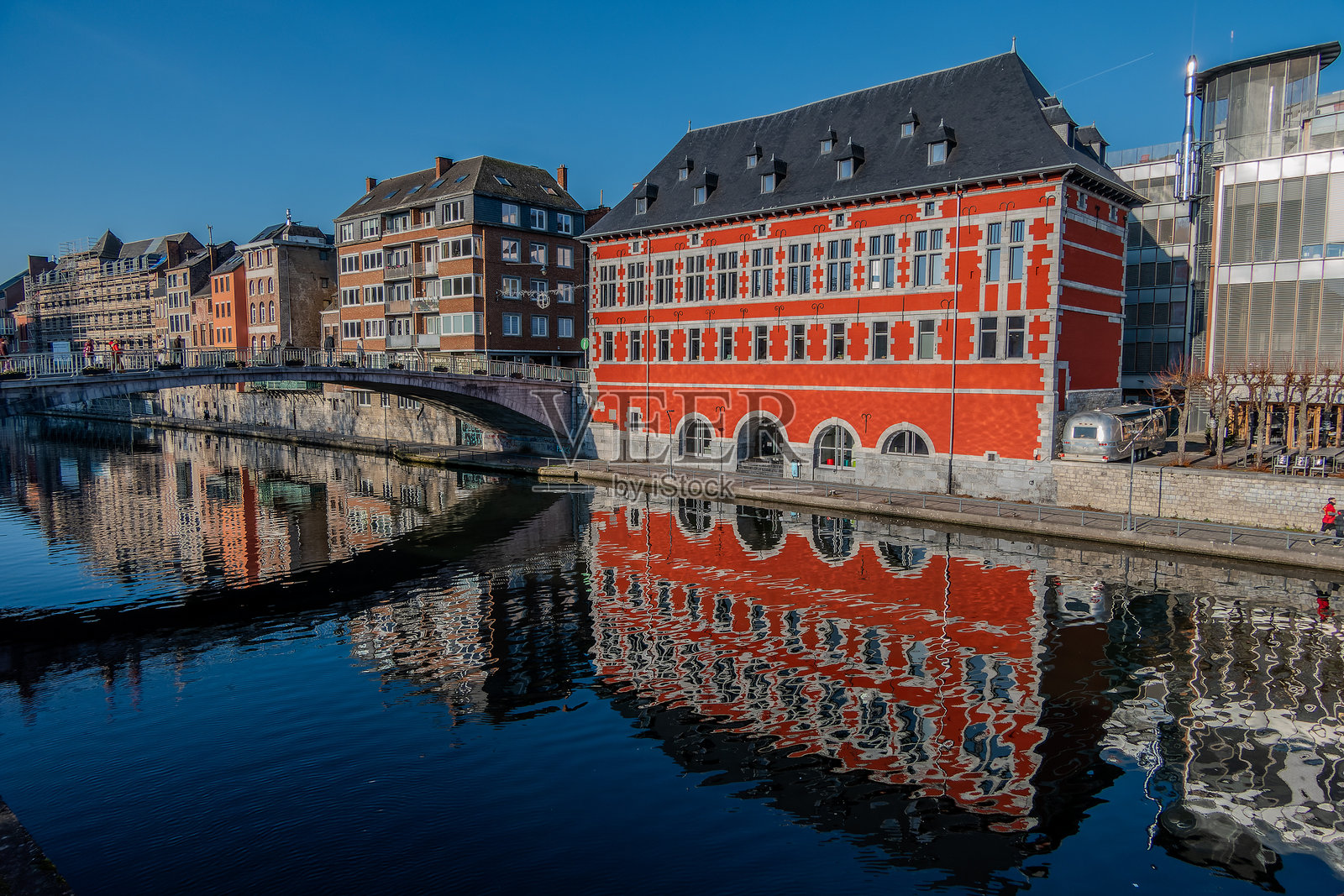 比利时，那慕尔，屠夫大厅照片摄影图片