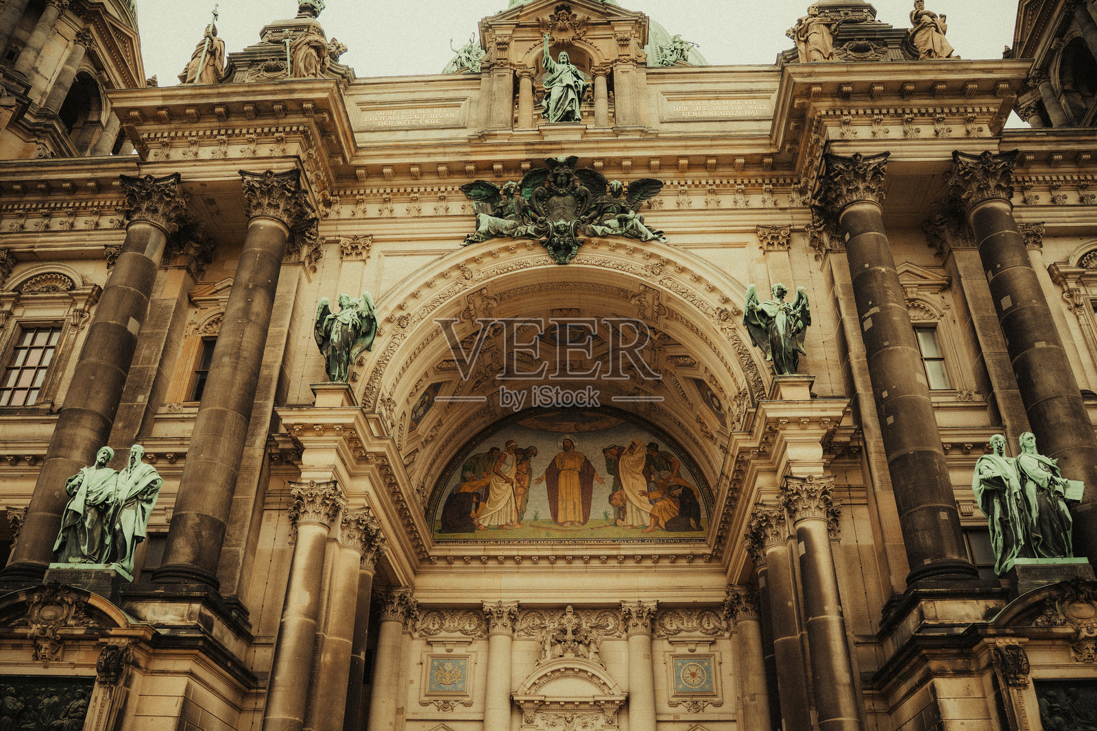 柏林大教堂特写照片摄影图片