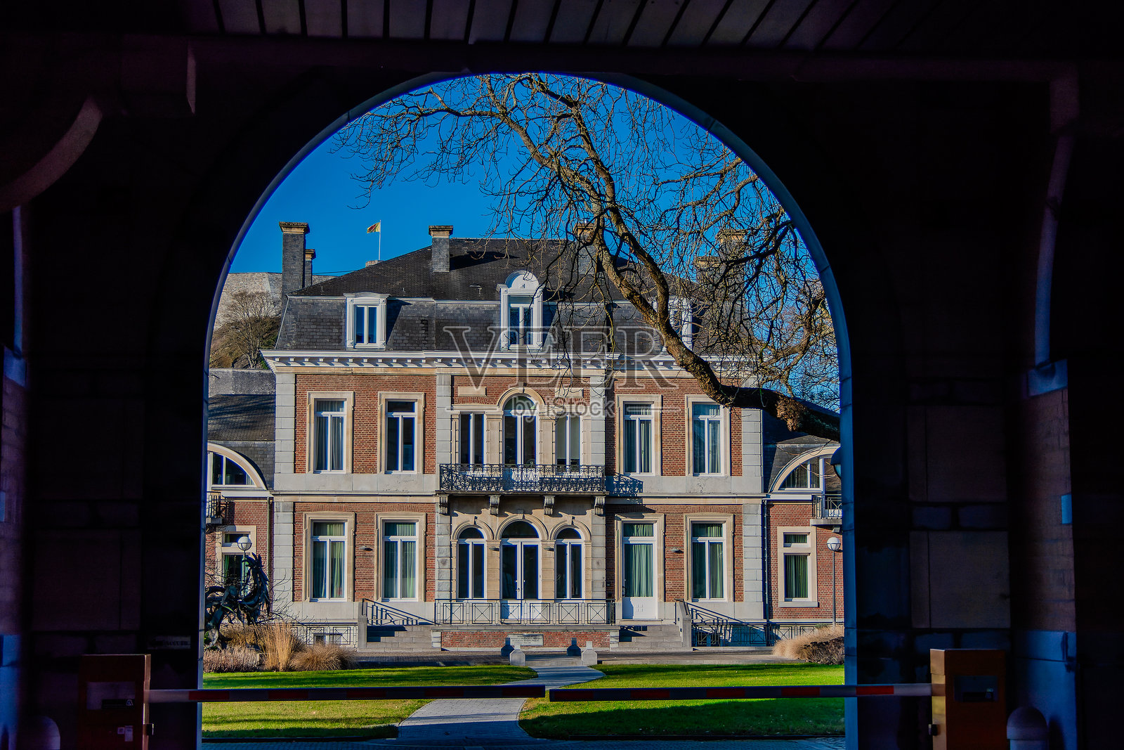 比利时，那慕尔，埃利塞特，瓦隆大区政府所在地照片摄影图片