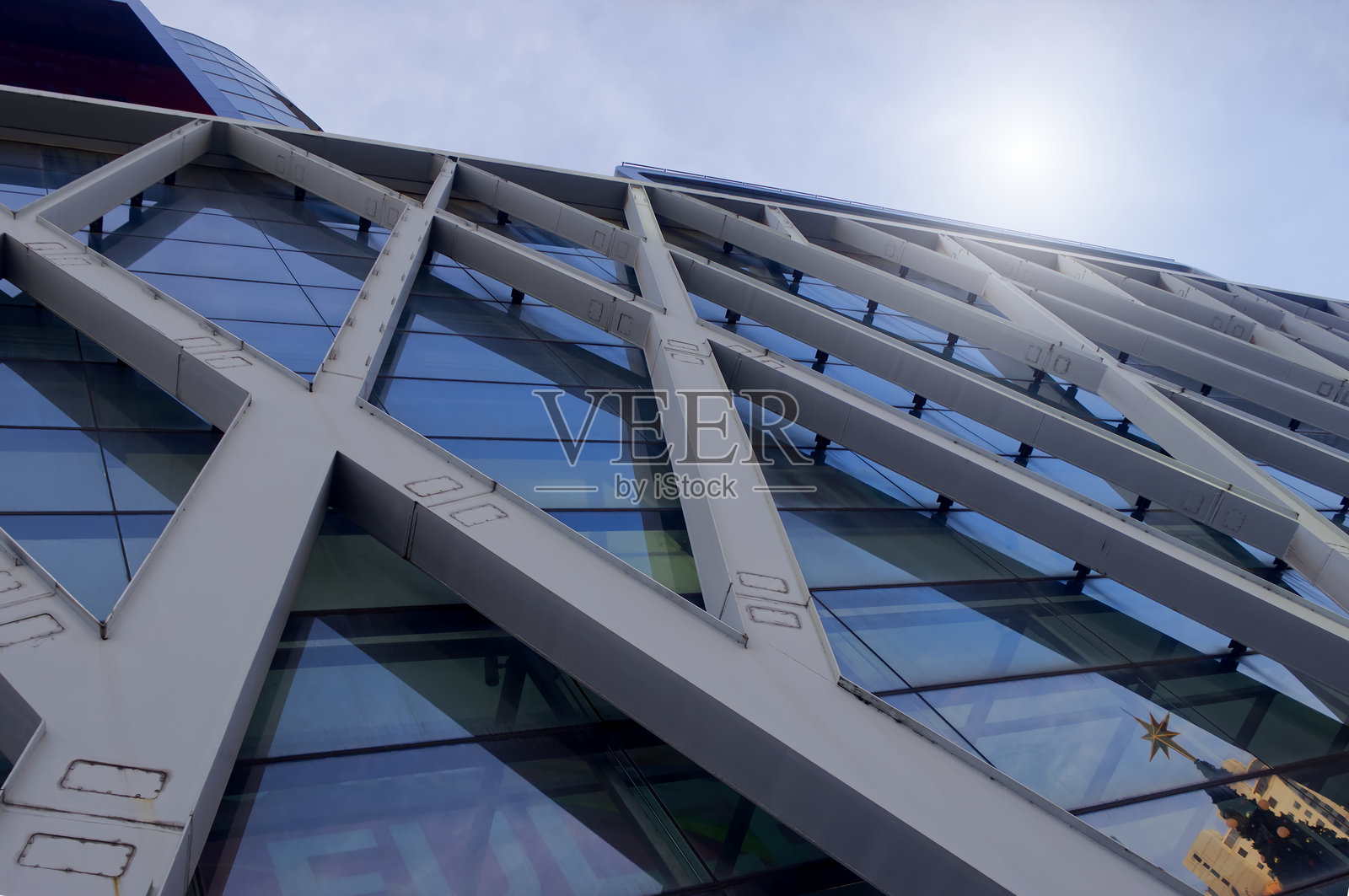 泰国曼谷巴吞旺区拉玛一世路中央世界购物中心大楼前的细节照片摄影图片