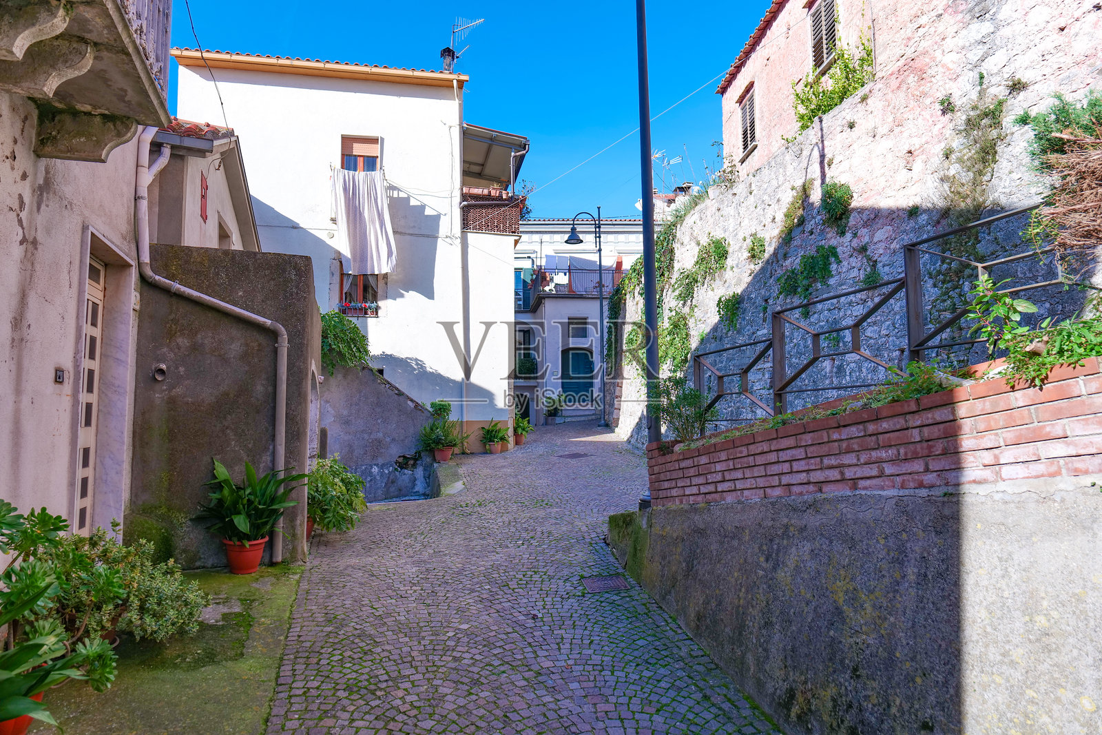 意大利坎帕尼亚大区卡普里亚蒂-阿-沃尔图诺村照片摄影图片