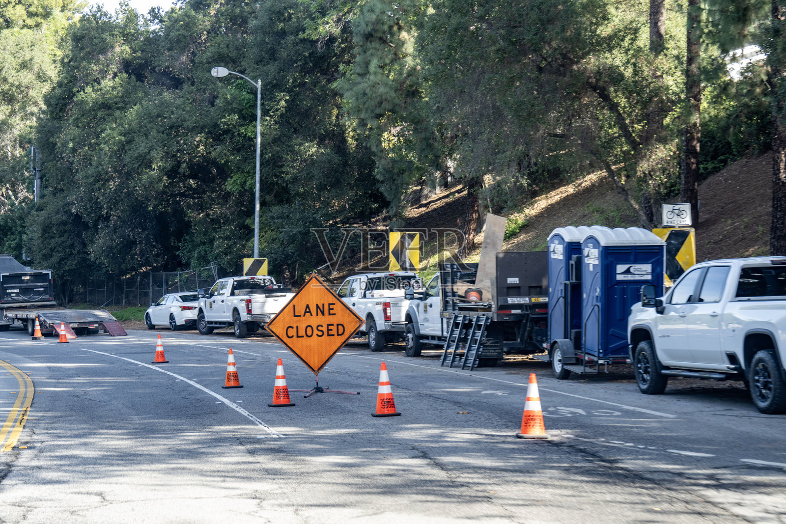 施工区照片摄影图片