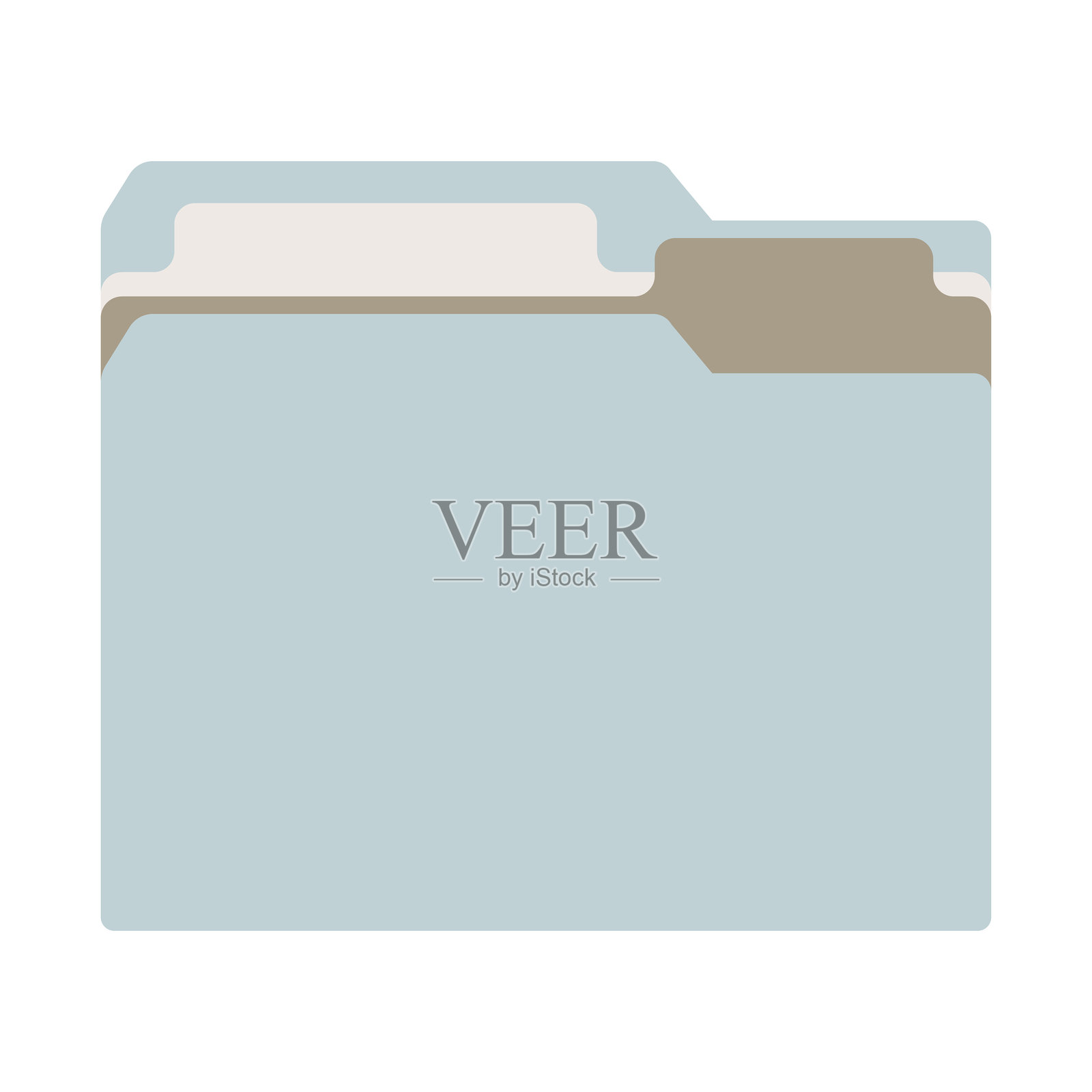 矢量文件夹和文档图示插画图片素材