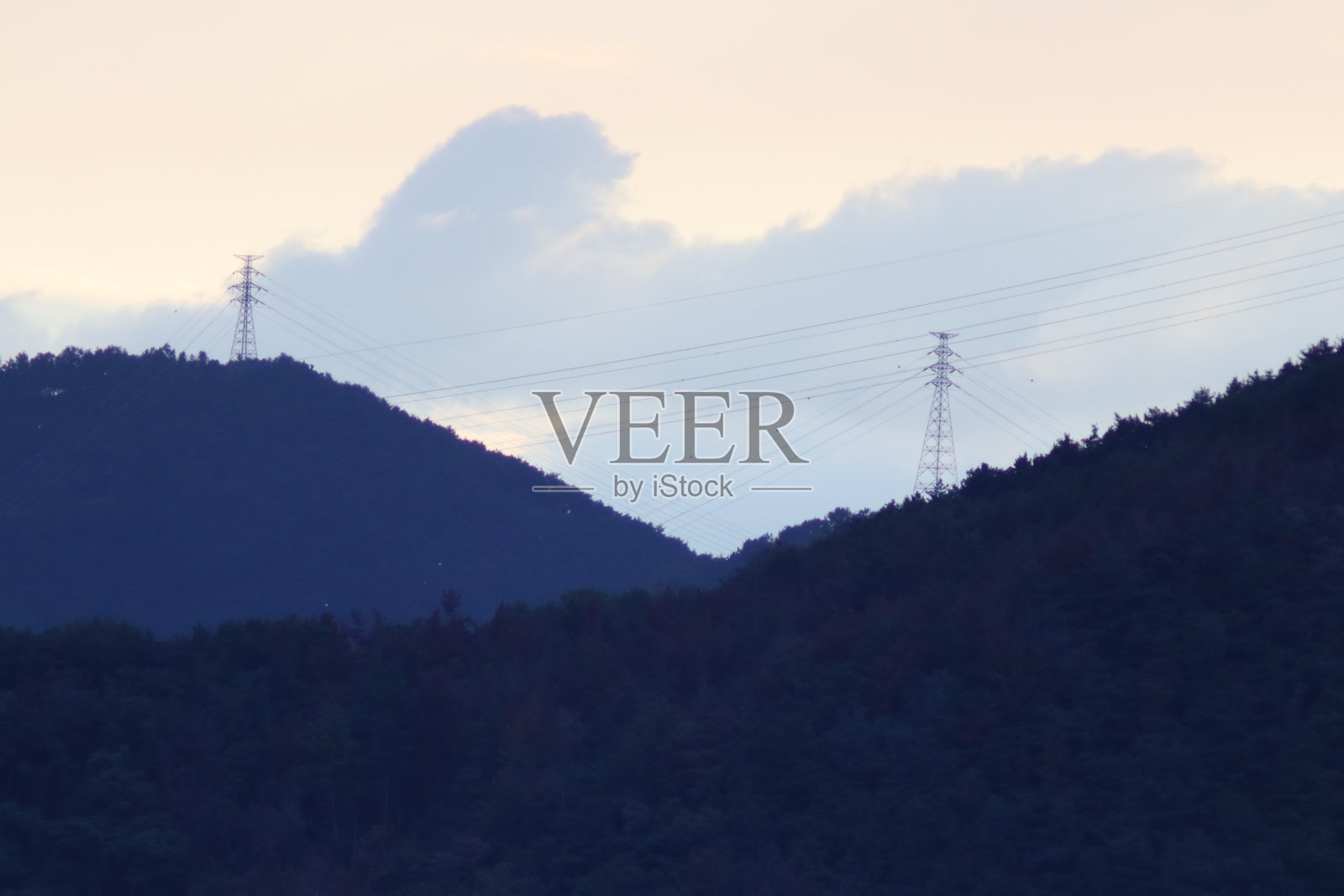 韩国山脉之美照片摄影图片