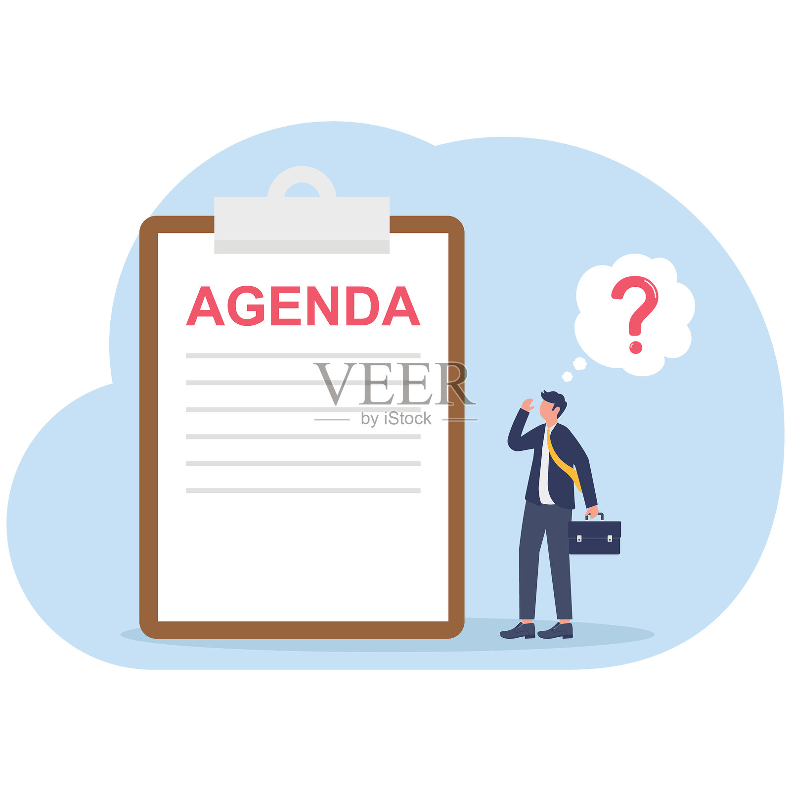 商业活动插画，eps 10插画图片素材