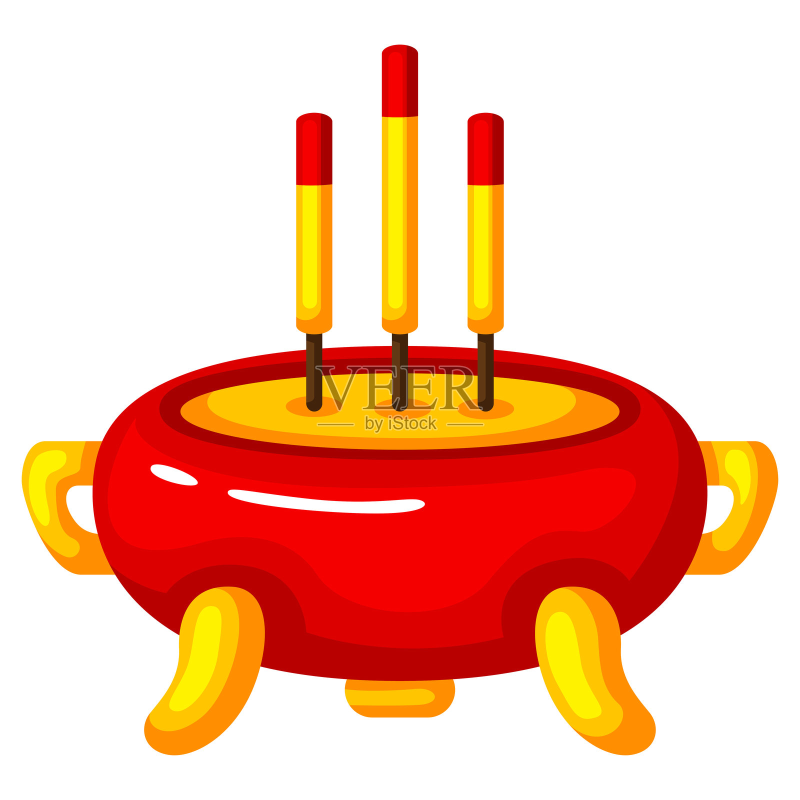 中国香薰图标设计插画图片素材