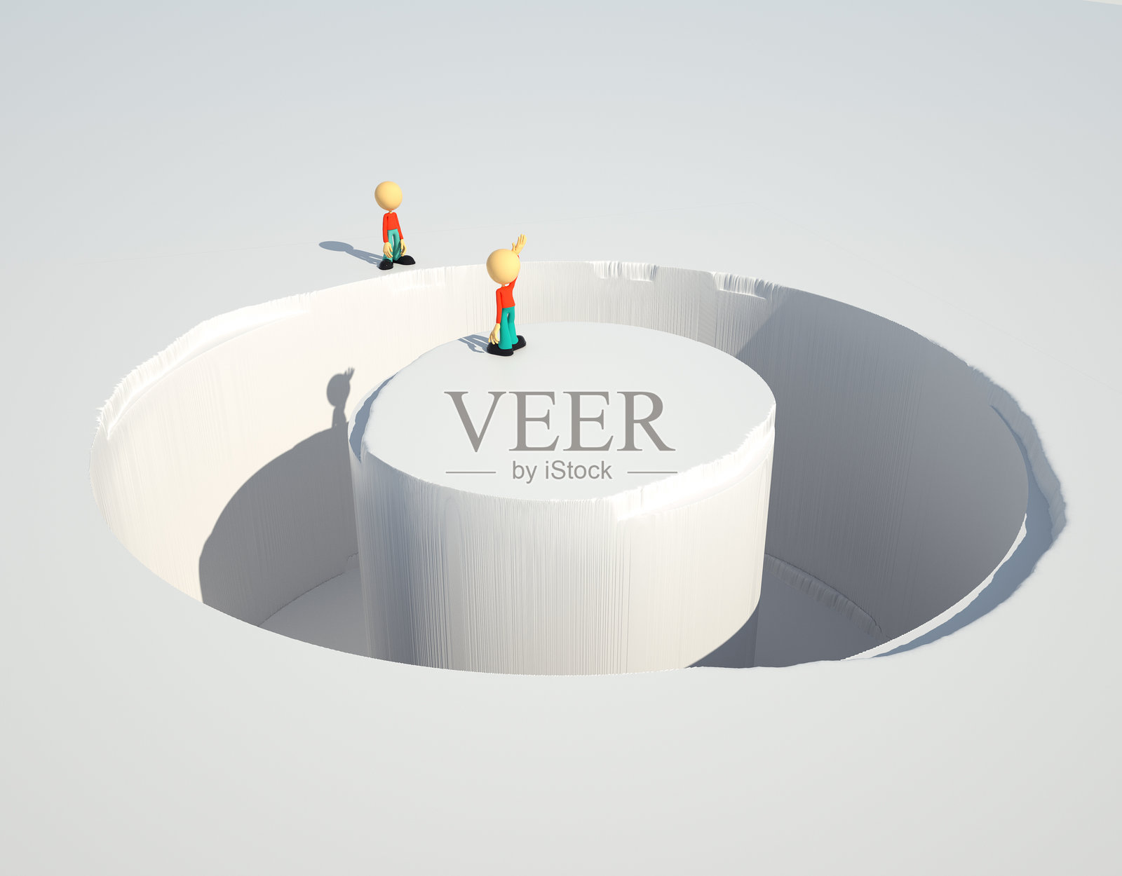 男人的困境照片摄影图片