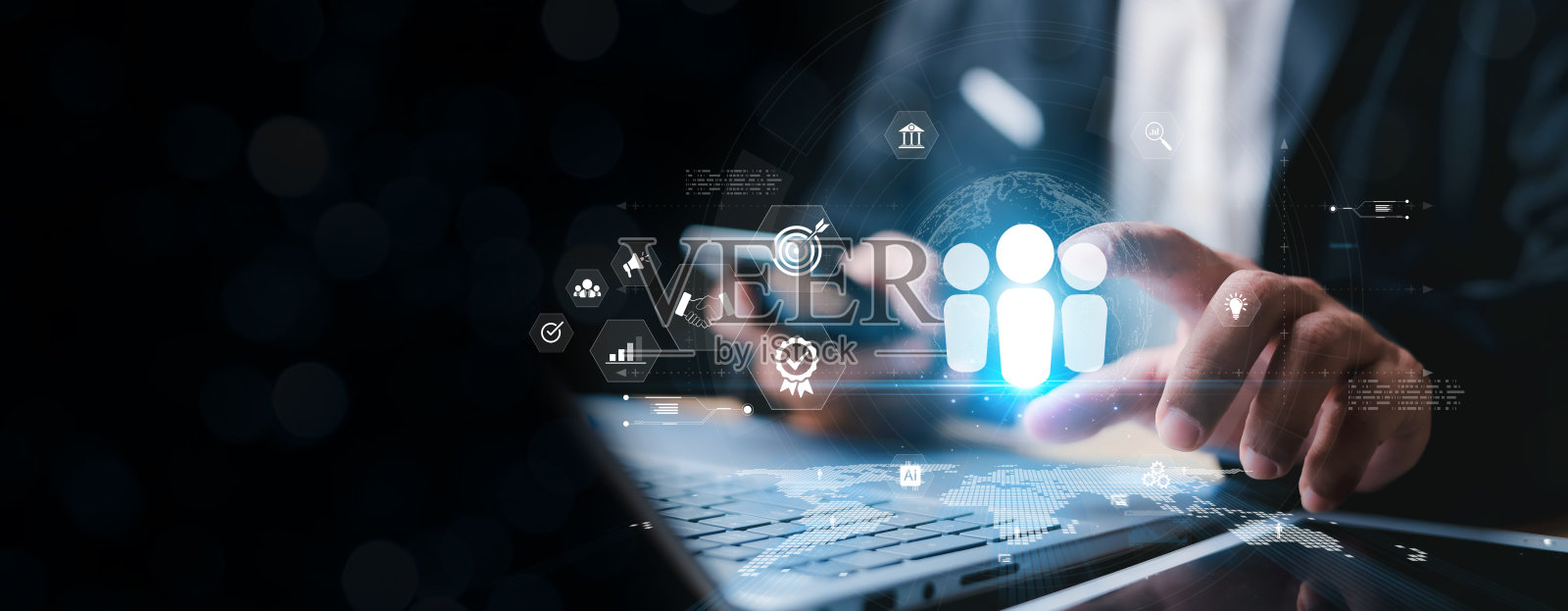 人力资源 招聘 团队 员工管理。关系管理，人力资源 HR管理 招聘 雇佣 猎头 概念。照片摄影图片