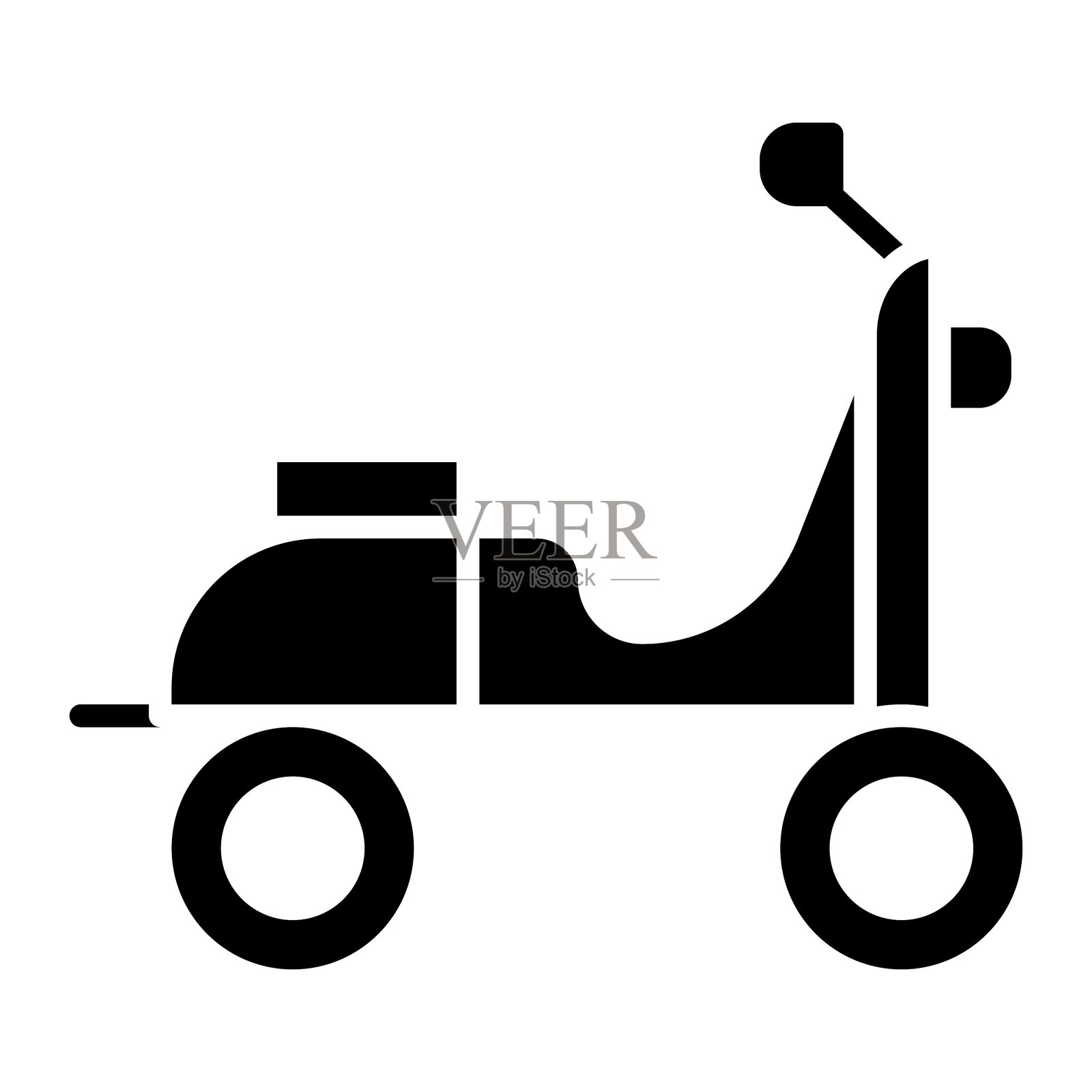 滑板车矢量图标插画图片素材