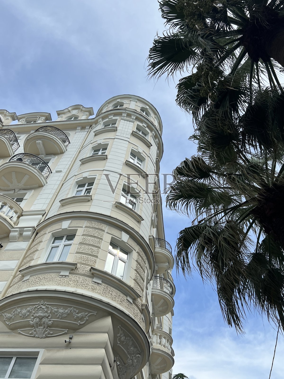 俄罗斯索契的公寓楼照片摄影图片